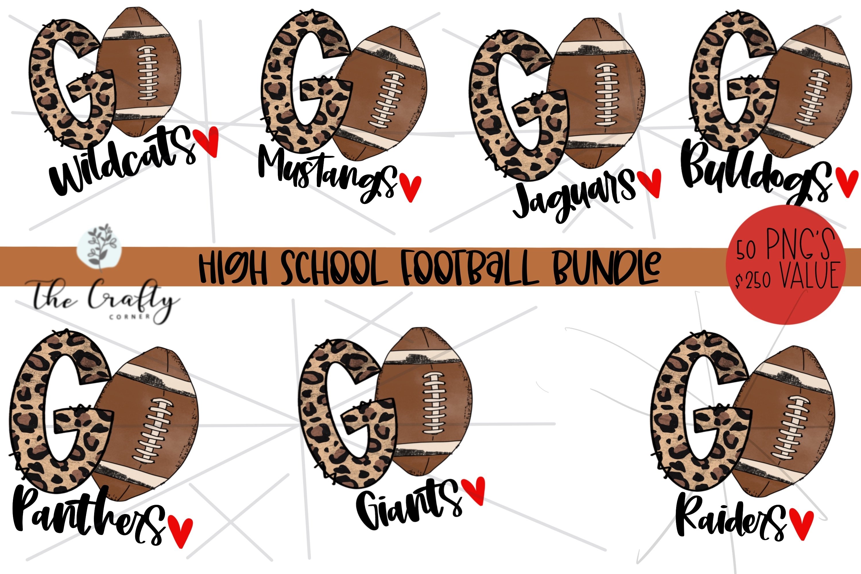 Football Team Sublimation Bundle
