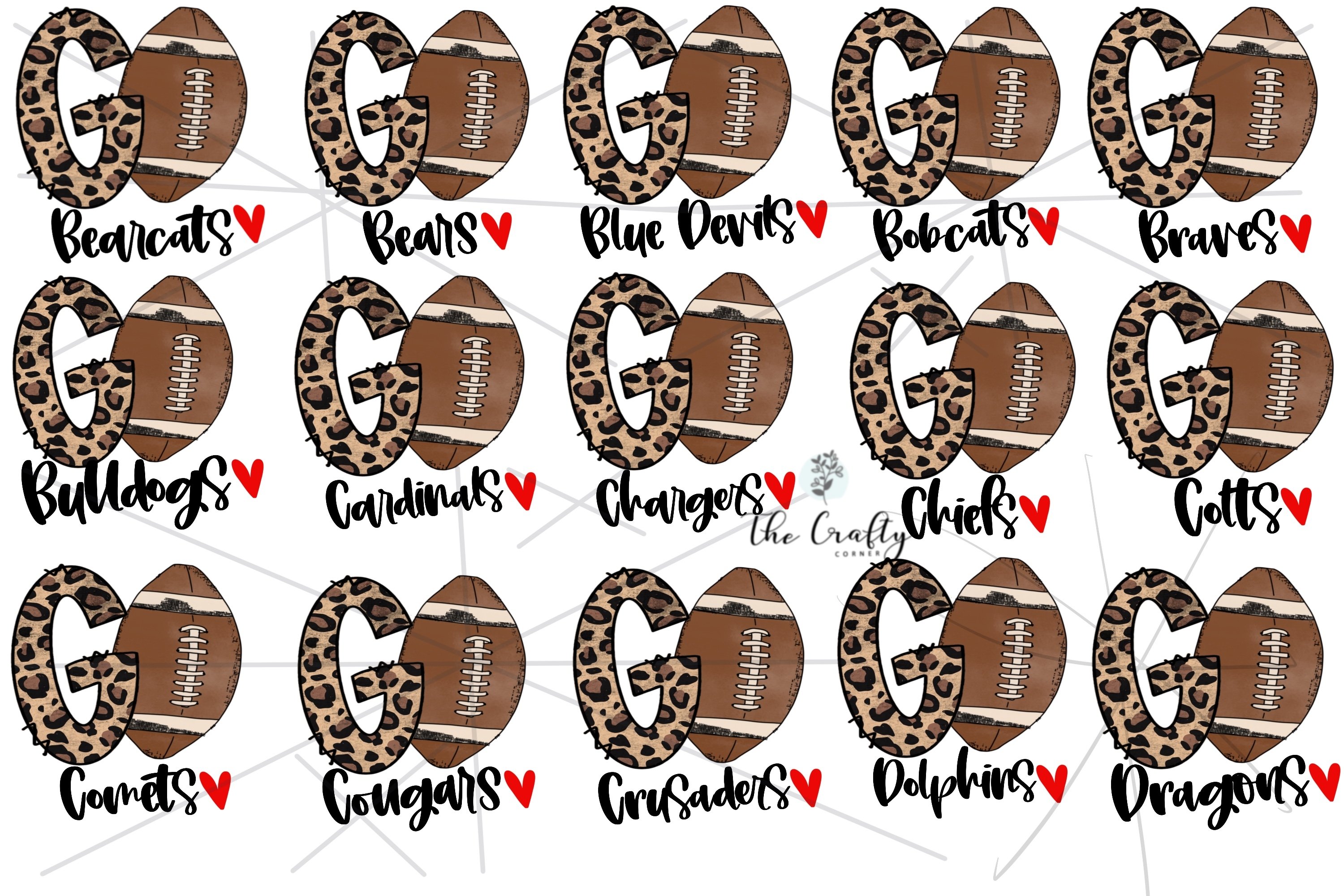 Football Team Sublimation Bundle 3