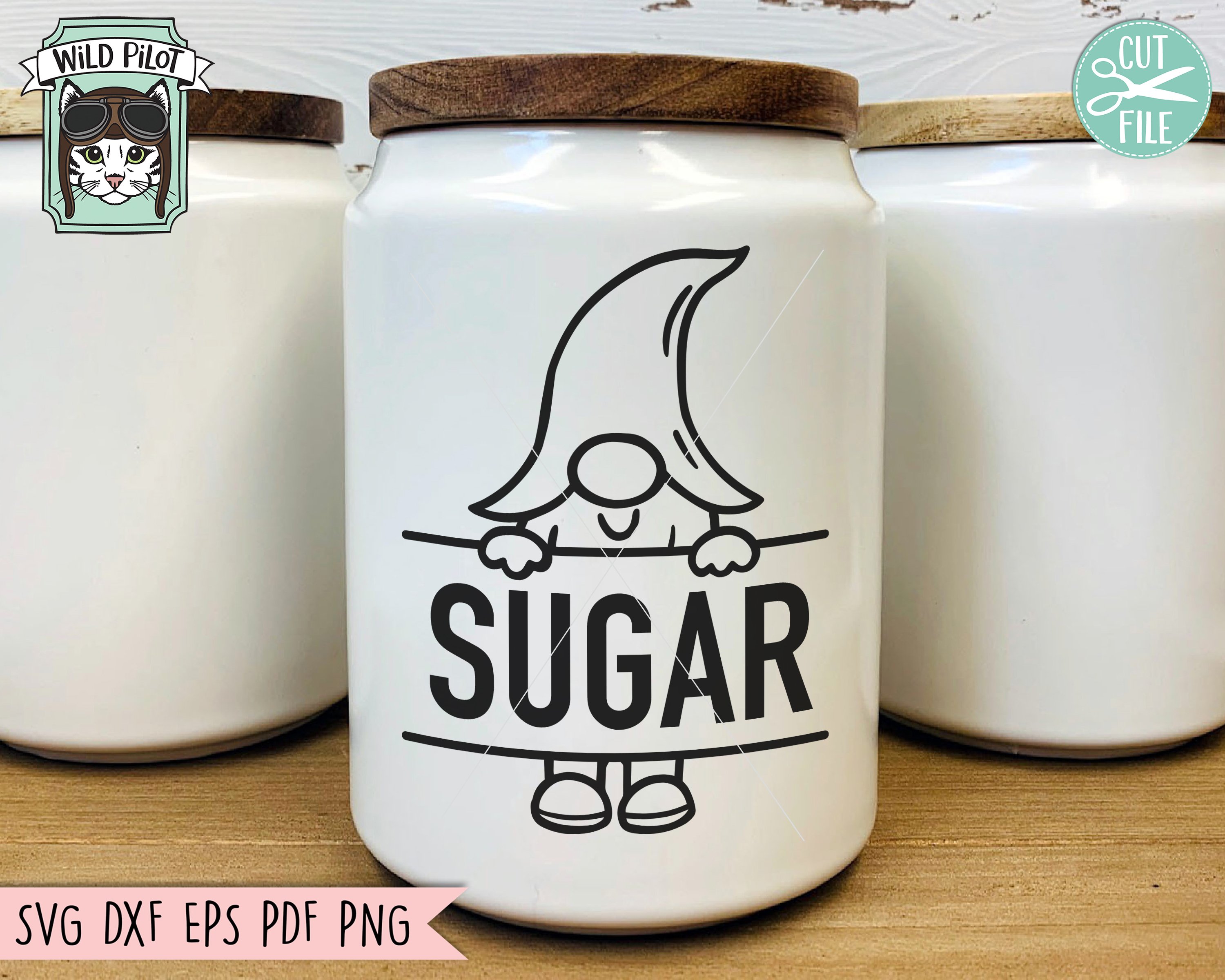 Gnome SVG Bundle, Floral Gnome Cut File, Gnome Monogram SVG 3