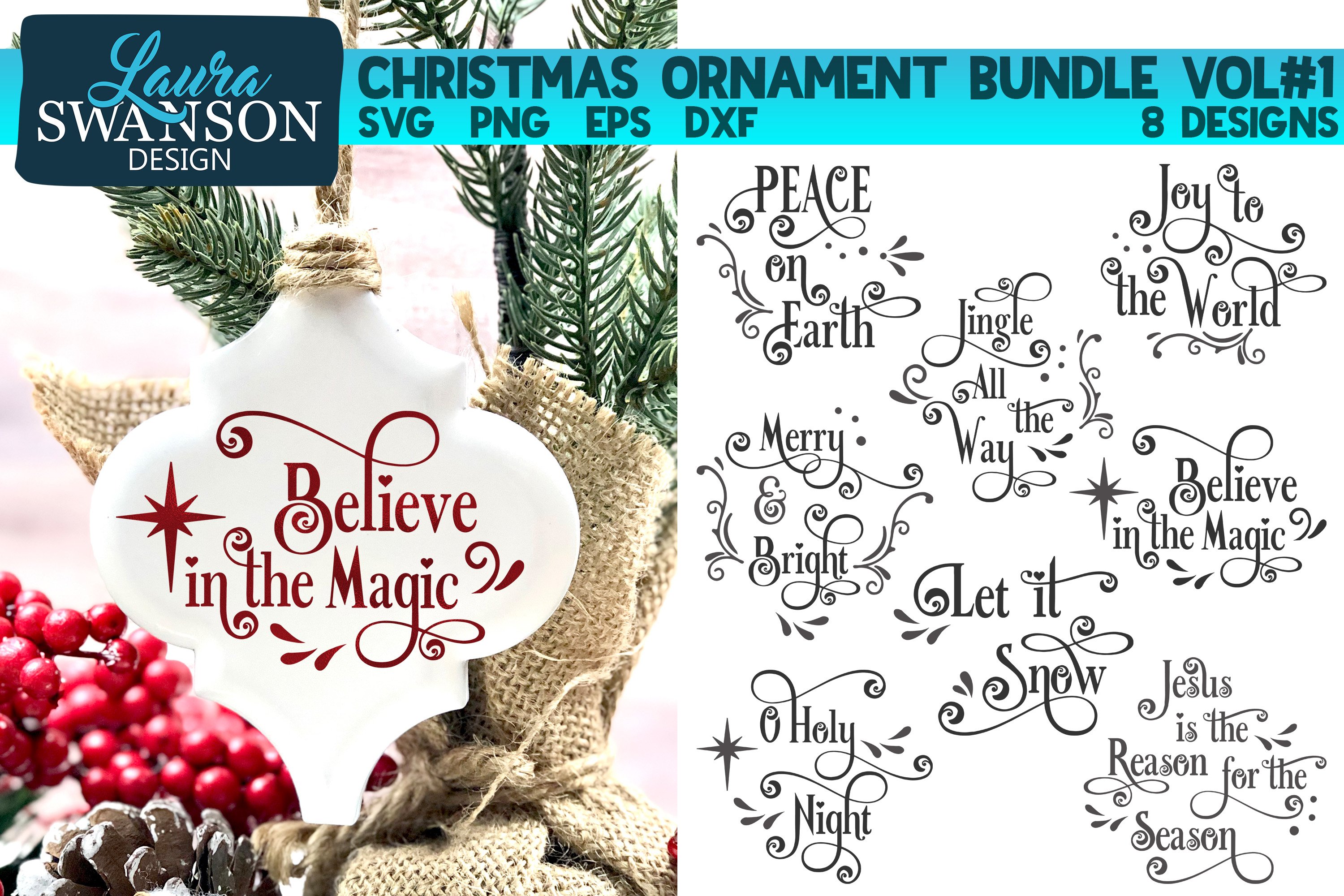 BEST SELLER | Mega Christmas Ornament Bundle Vol#1 2