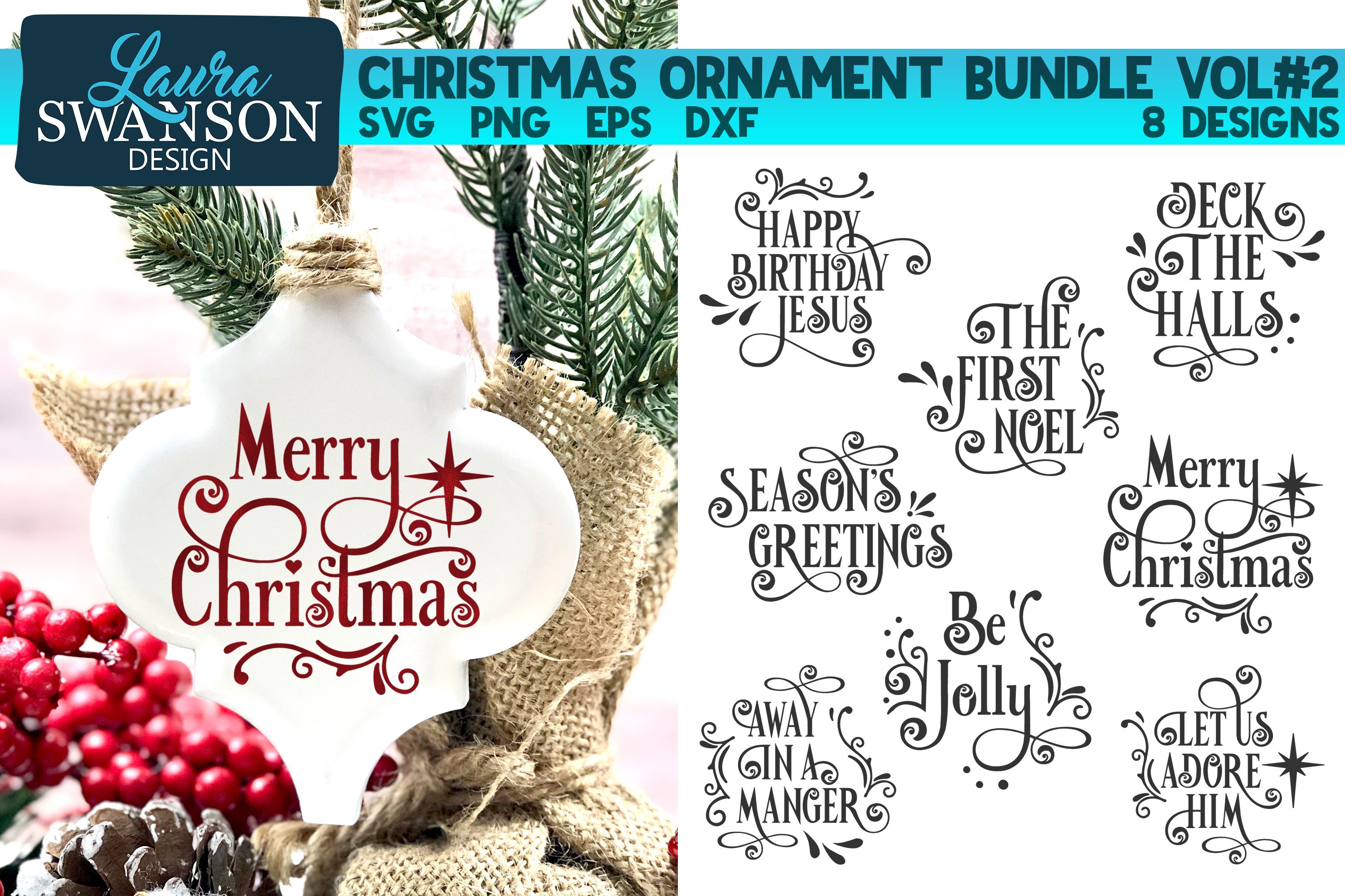 BEST SELLER | Mega Christmas Ornament Bundle Vol#1 3