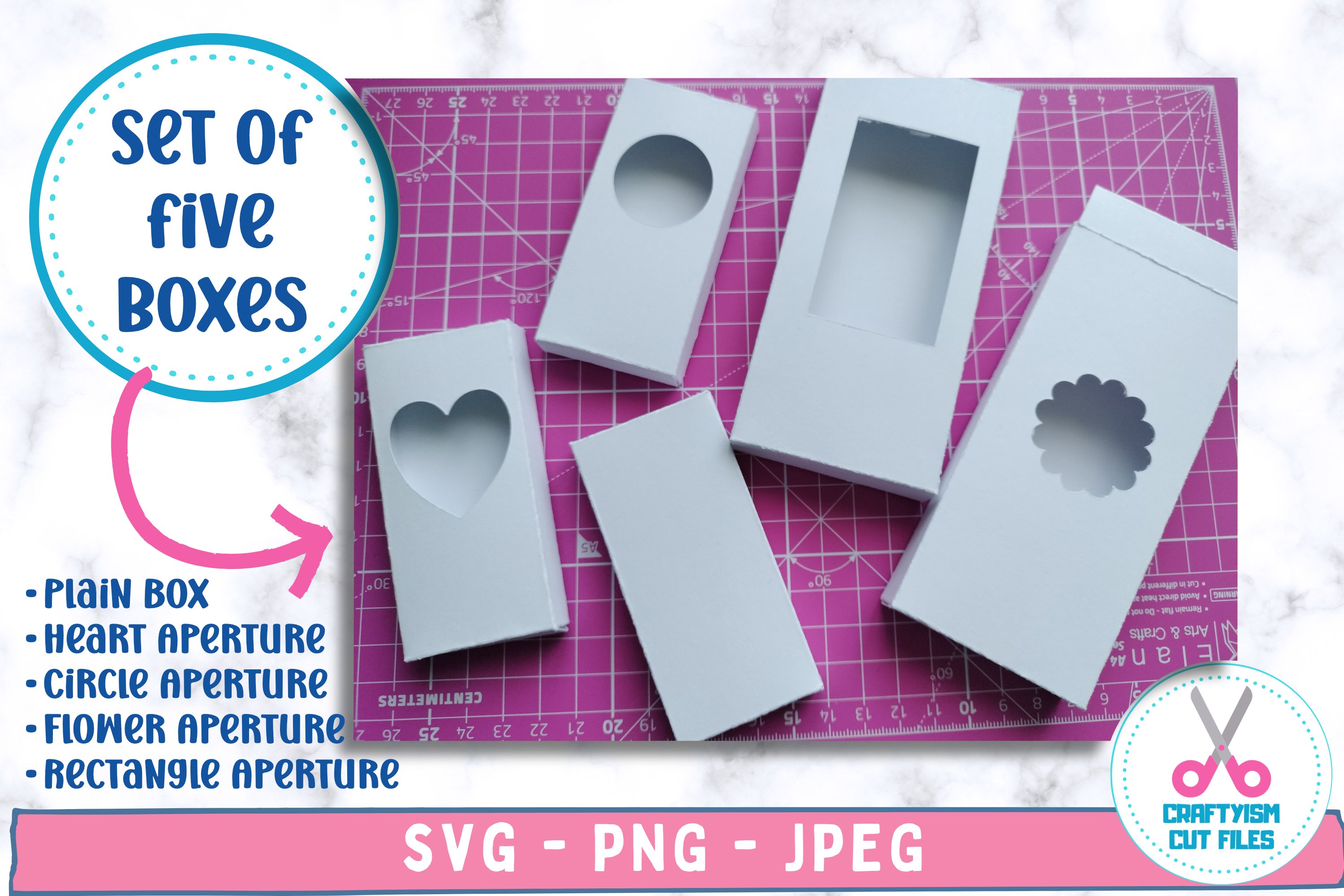 Wax Melt Box SVG Bundle- Custom Size DIY Gift Packaging
