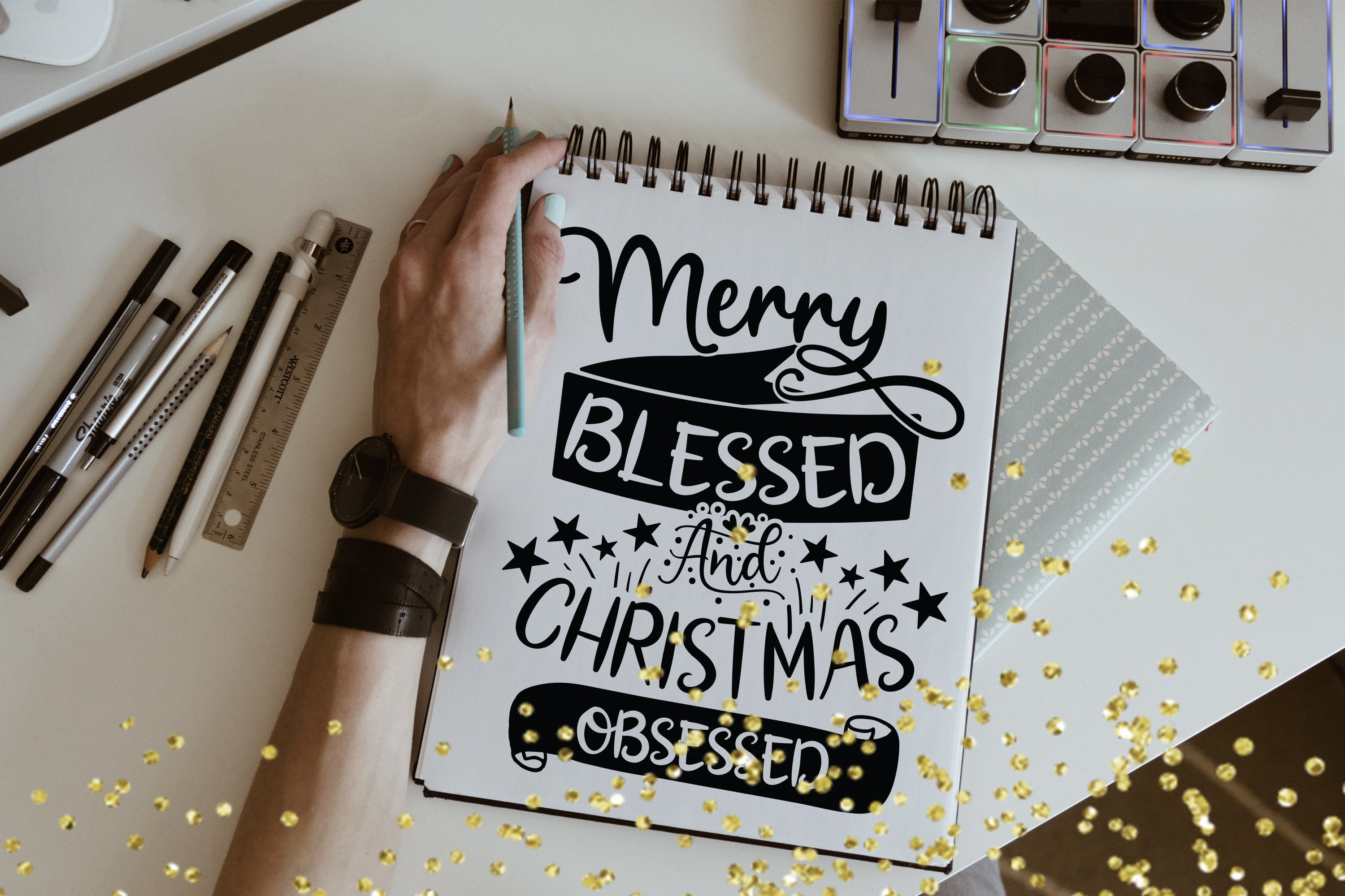Christmas svg BUNDLE set of 100 quotes New Year 3