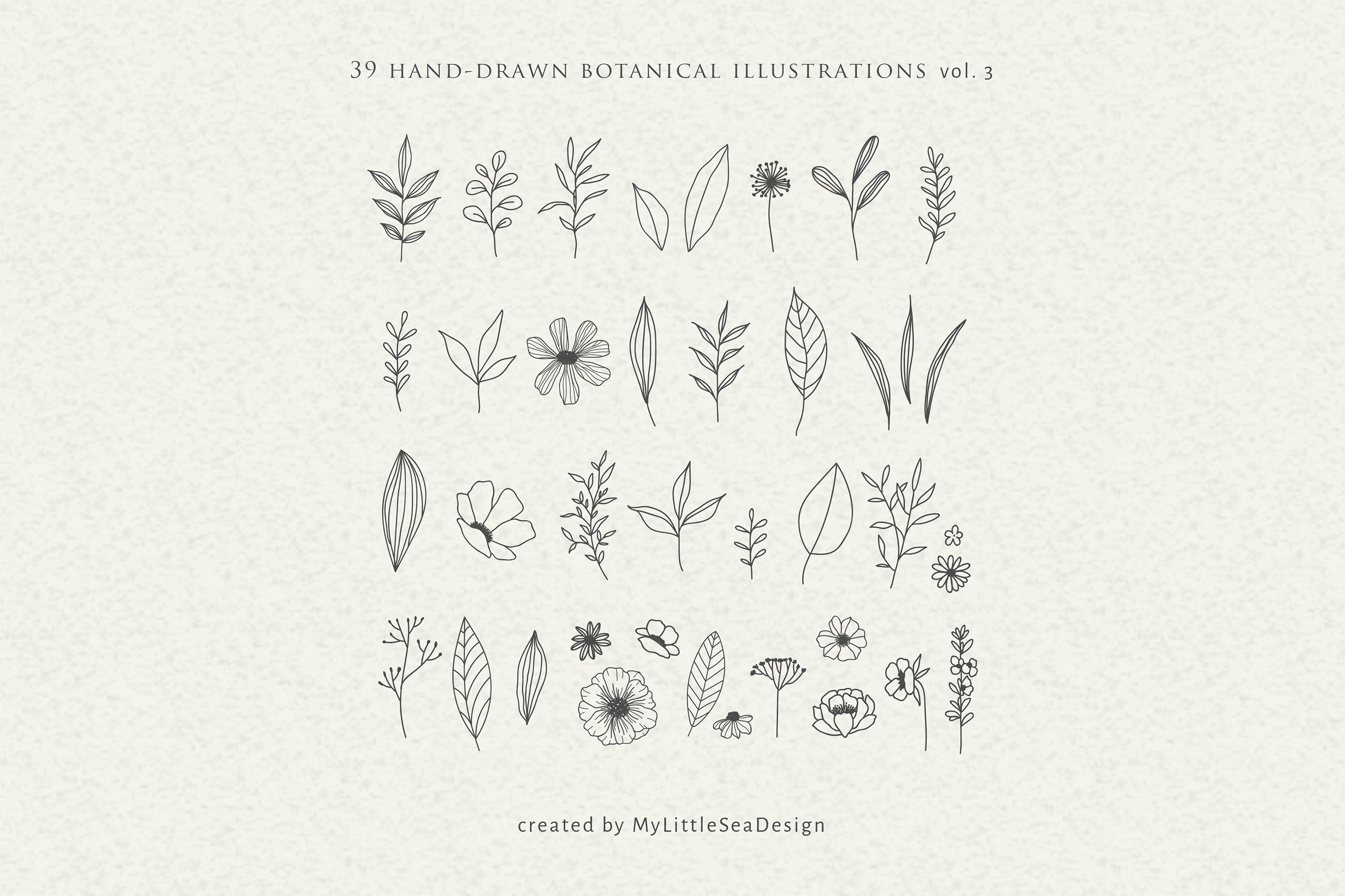 Flowers Bundle Svg - Floral Bundle Svg - Floral Clipart
