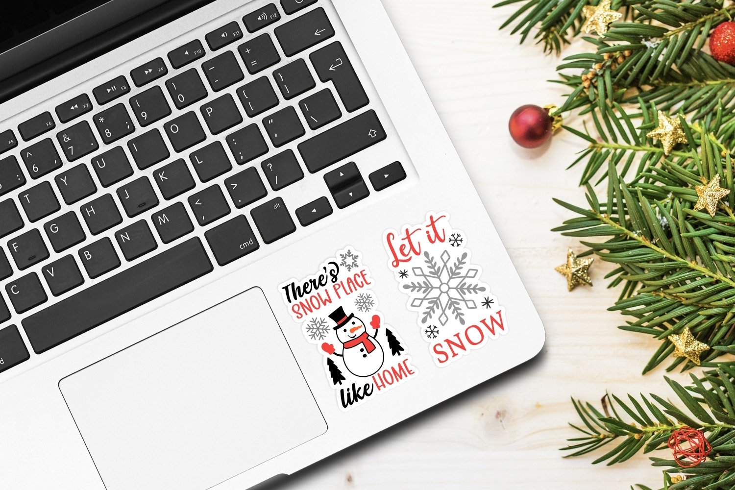 Charming Traditional Christmas Sticker PNG Bundle 2