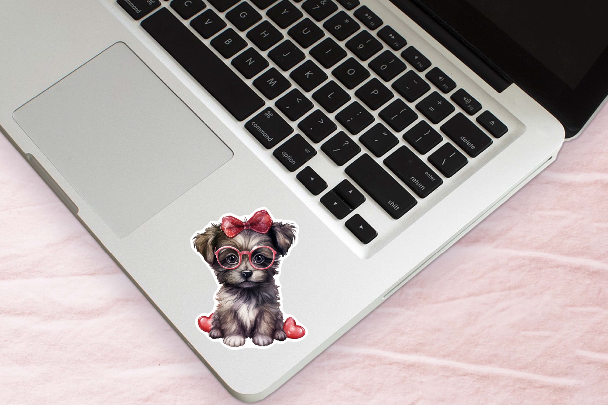 Valentine Dog Printable Stickers for Valentines Day 3