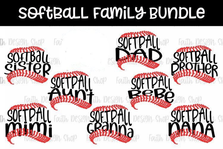 Softball Family Bundle