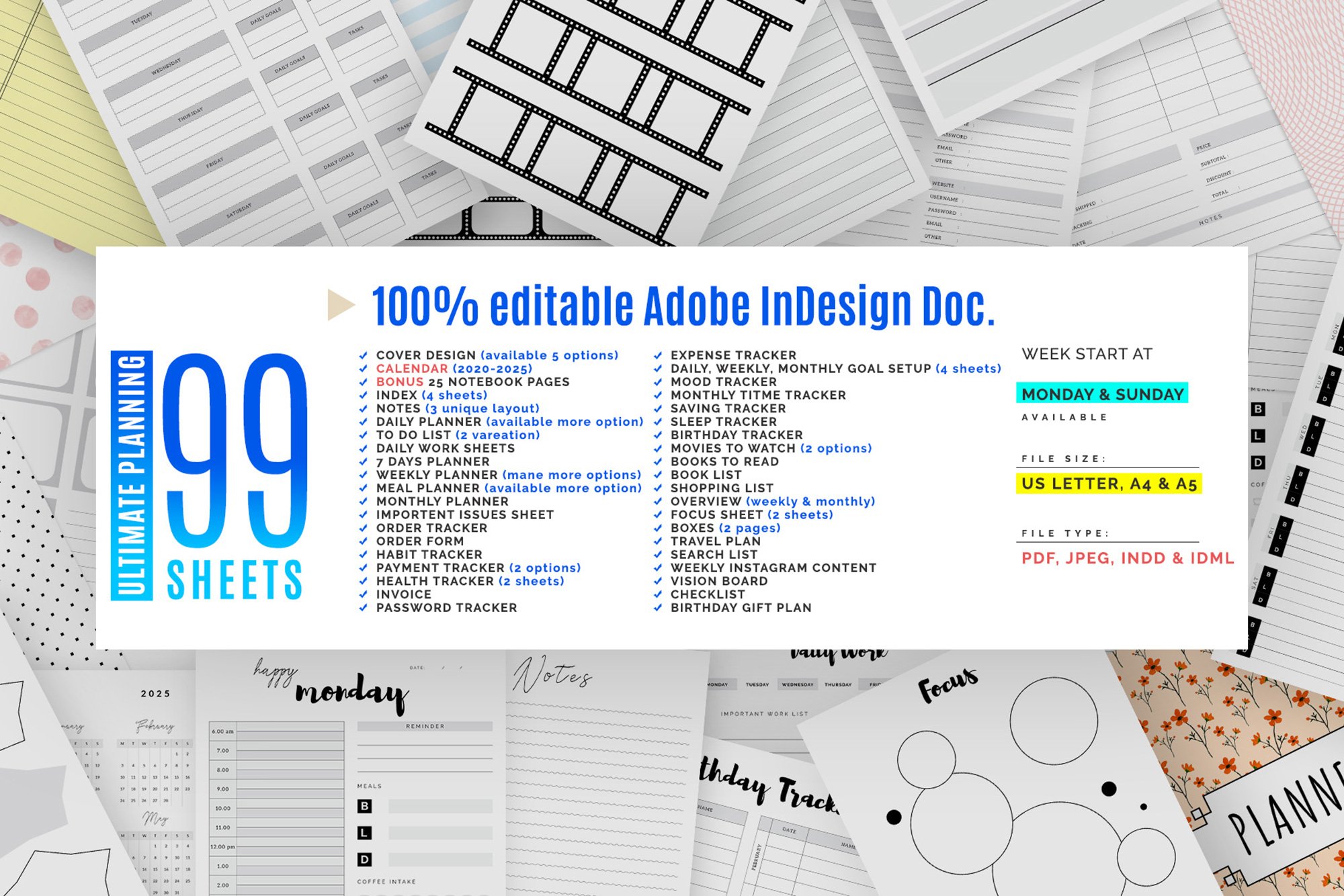 The Ultimate Planner Bundle Pack Vol.03