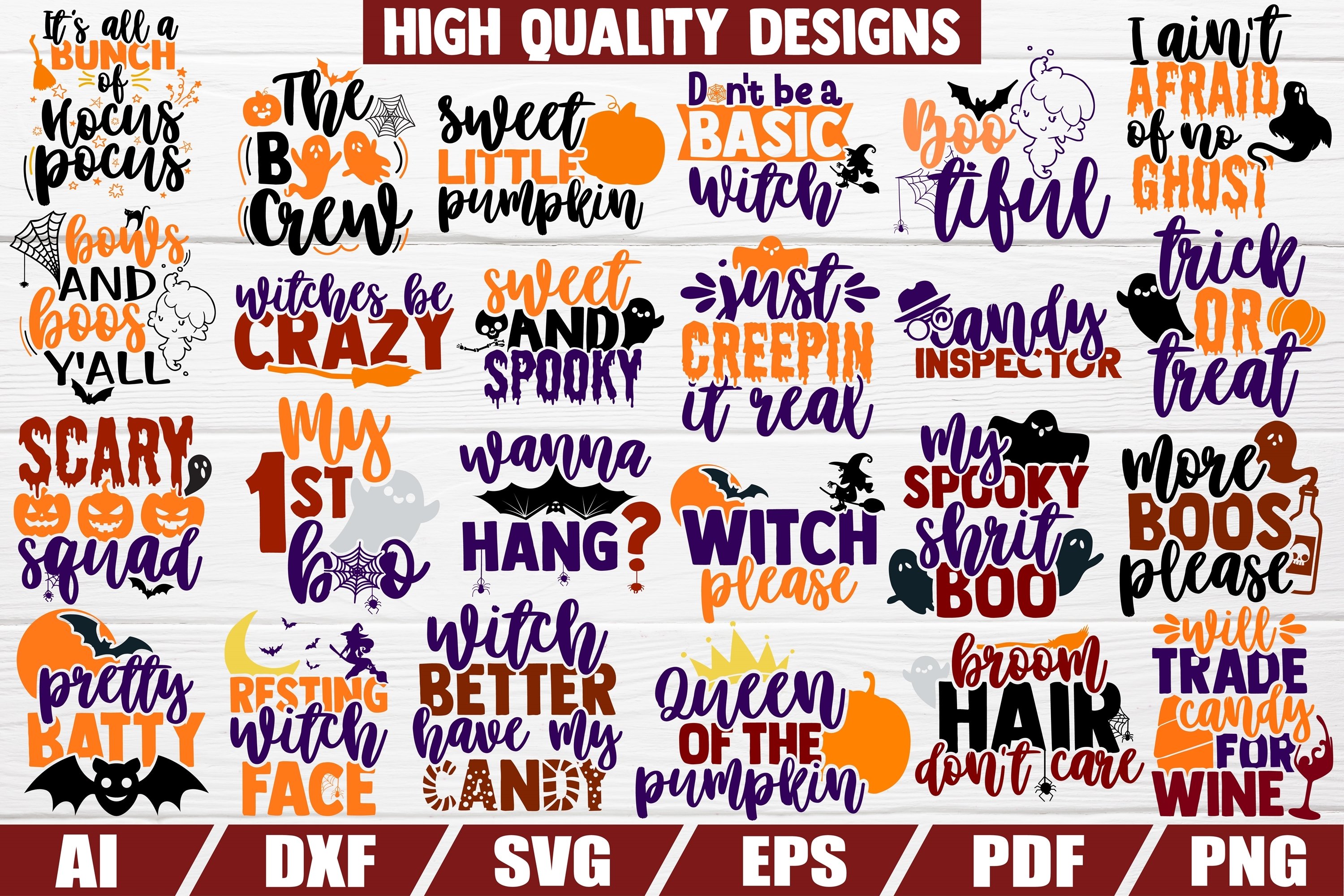 Halloween SVG bundle - shirt - quotes - sayings - cut file