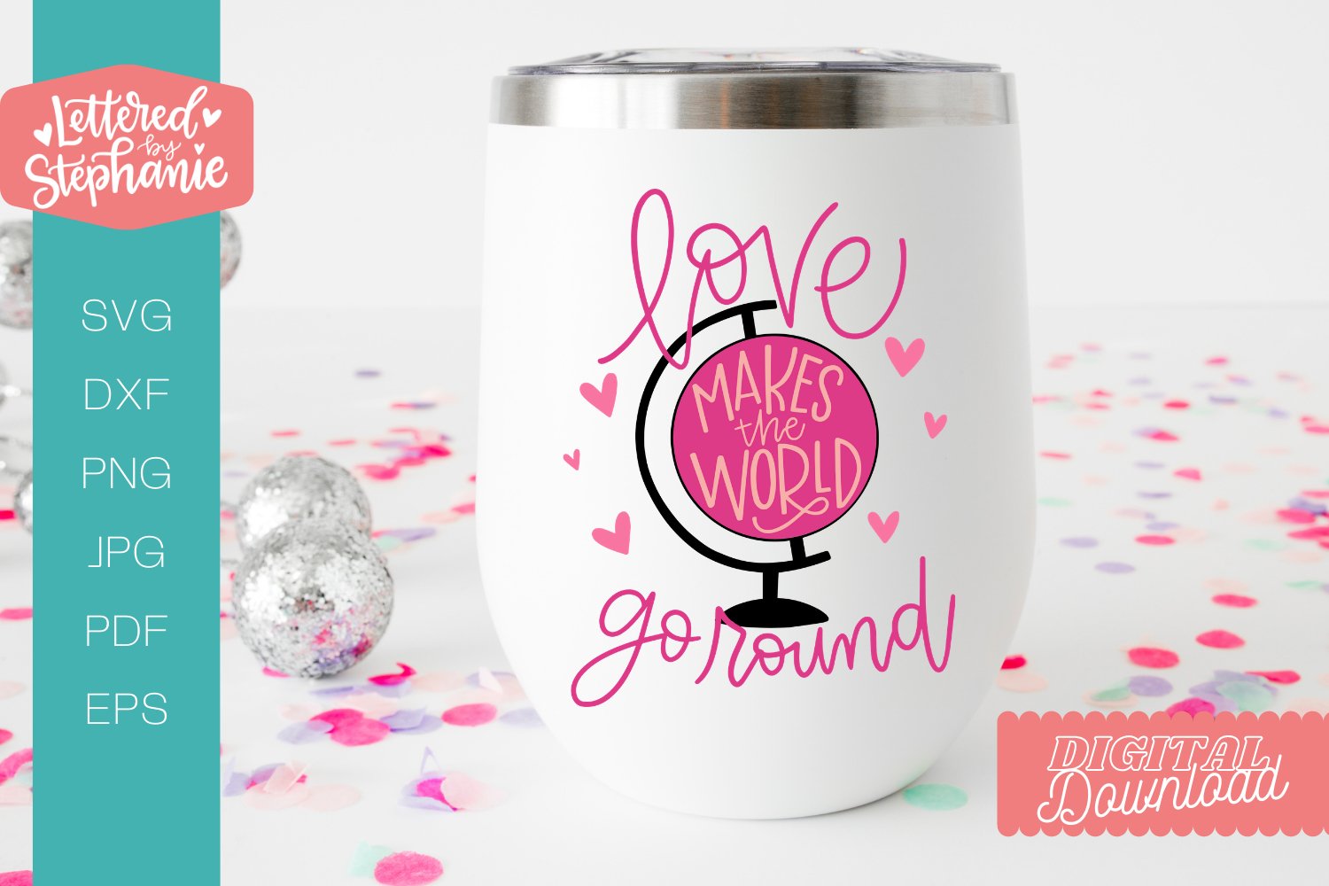 Valentines Bundle, Valentine Day SVG   DXF handlettered 2
