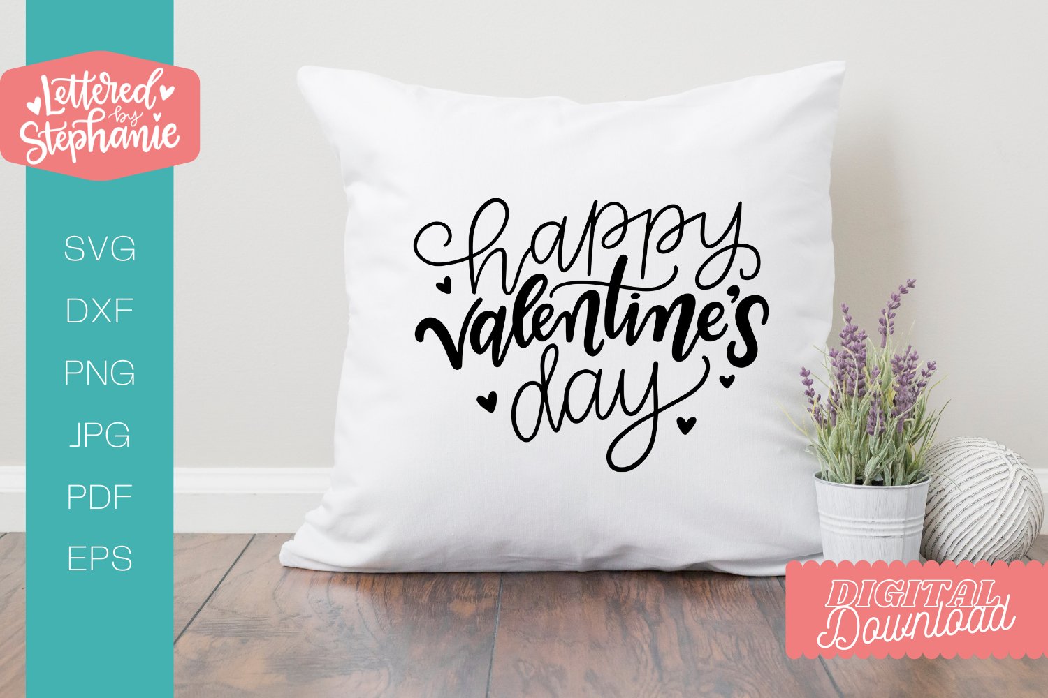 Valentines Bundle, Valentine Day SVG   DXF handlettered 3