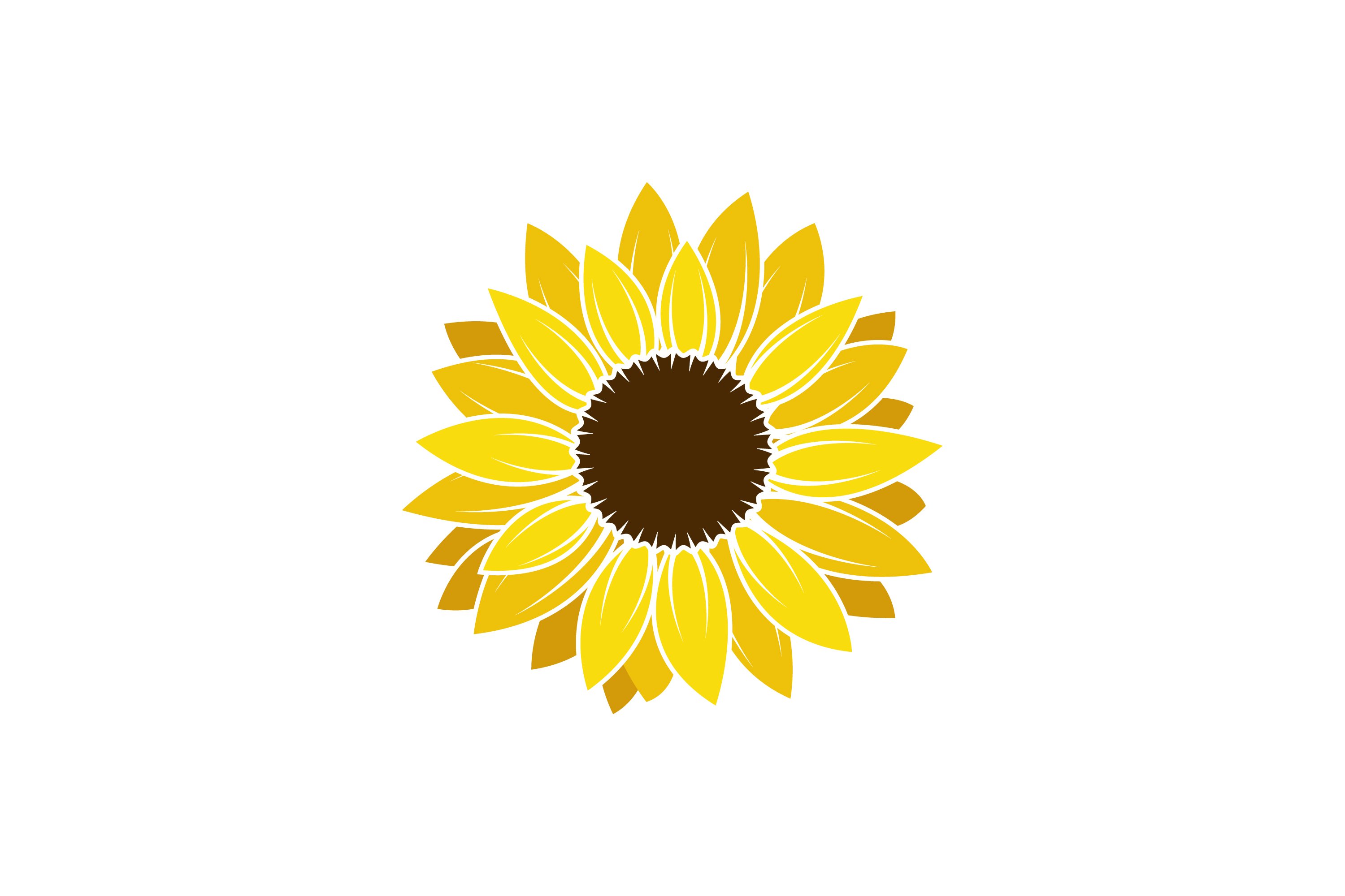 Sunflower SVG | Sunflower Monogram Frame 2