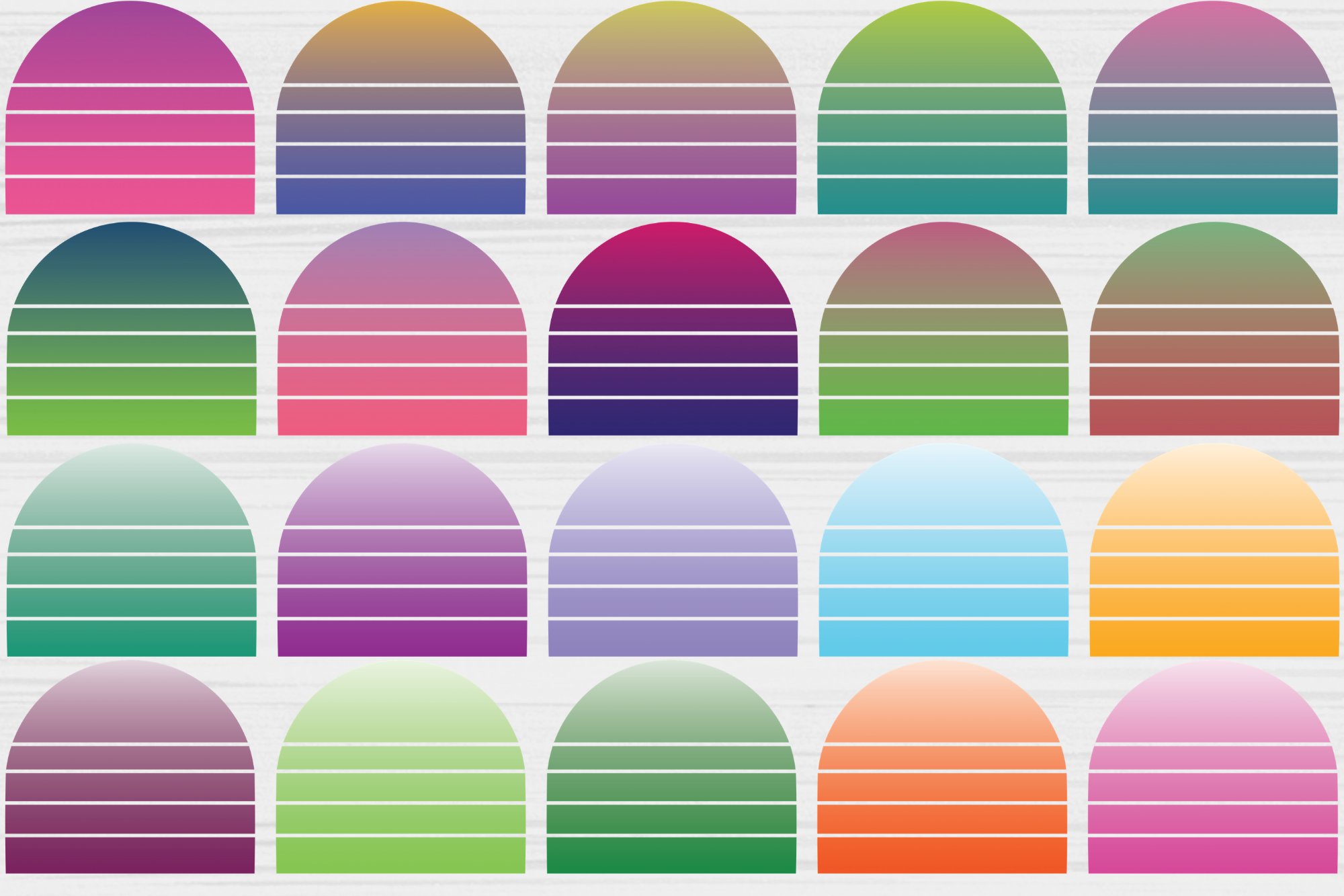 Retro Background Sublimation Bundle, Stroke Sublimation png 3