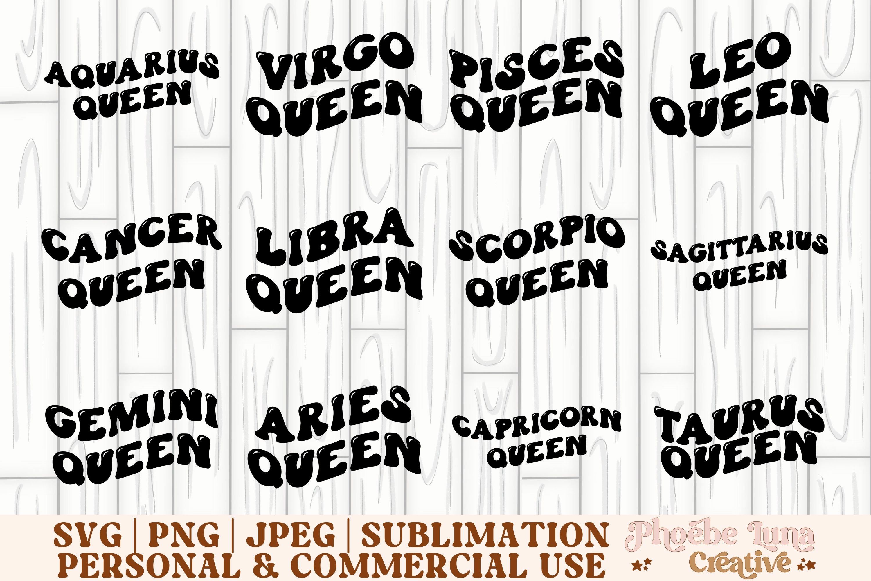 Zodiac svg bundle, zodiac sign svg bundle, groovy svg