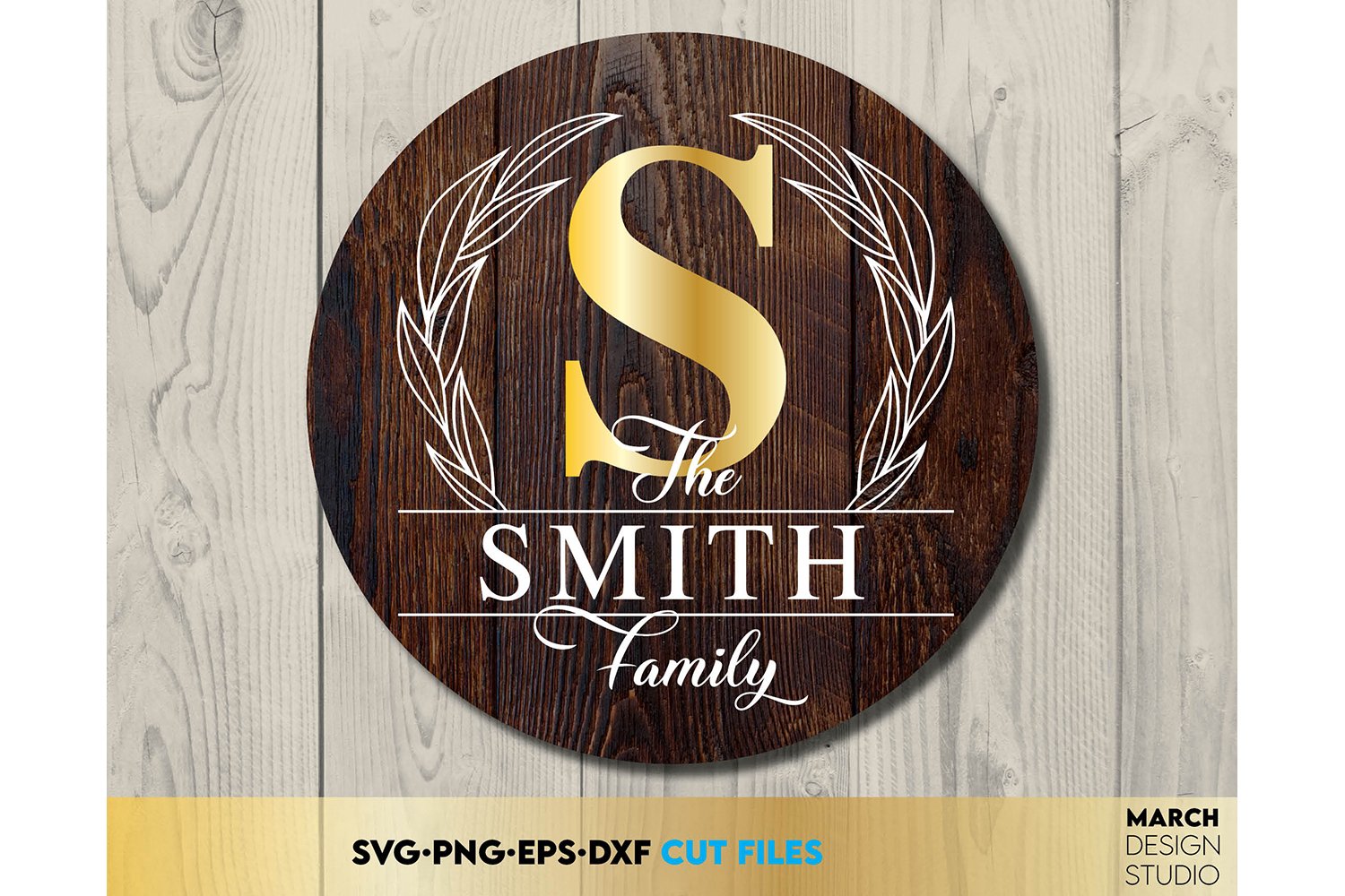 Monogram SVG Bundle, Family Monogram SVG Circle Monogram SVG 3