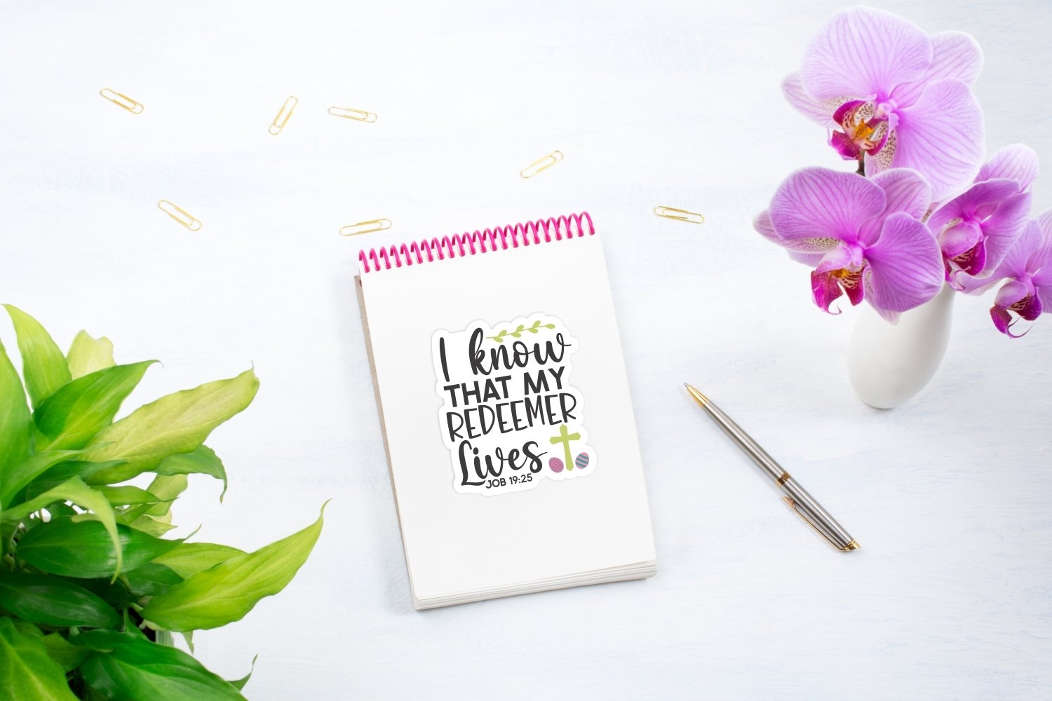 Religious Easter Stickers | Faith Printable Easter bundle 2
