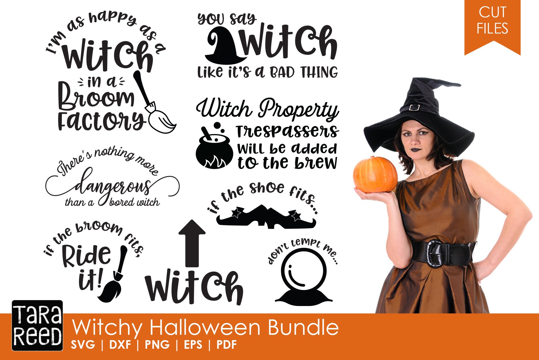 Witchy MEGA BUNDLE - Halloween SVG for Cricut and Crafters 2