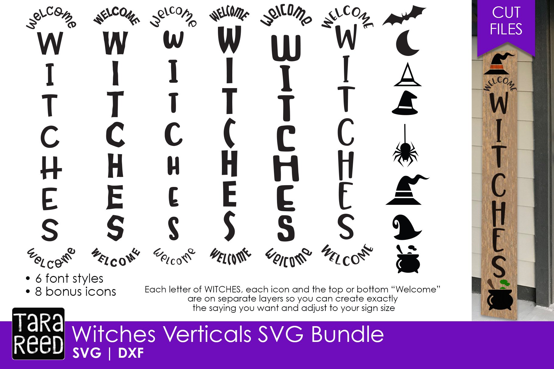 Witchy MEGA BUNDLE - Halloween SVG for Cricut and Crafters 3