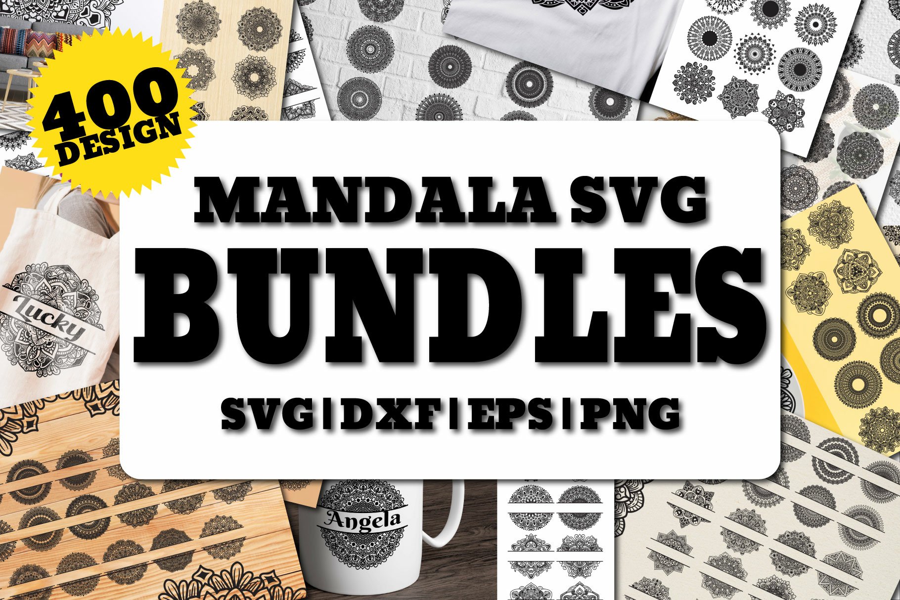 Mandala SVG Bundles