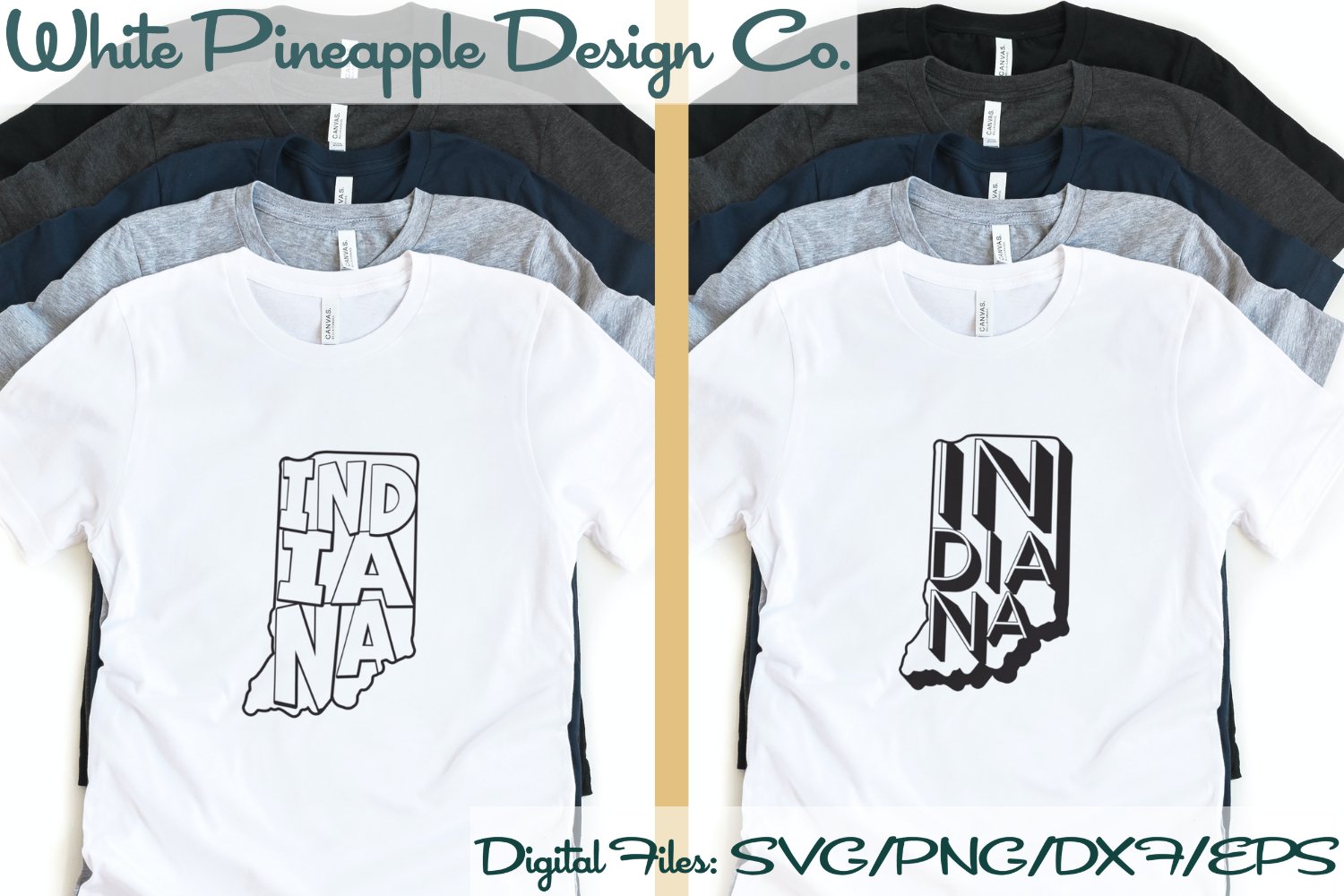 Indiana SVG Bundle, Indiana Outline SVG, Indiana State SVG 2