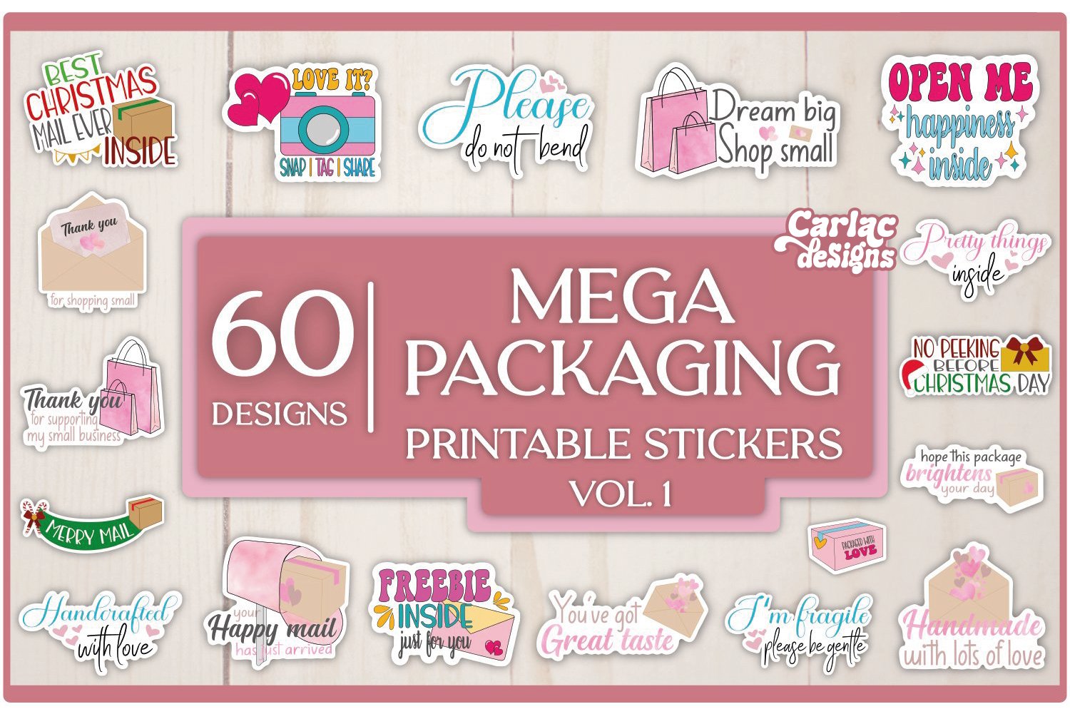Packaging Stickers Bundle | Huge Packaging Stickers bundle