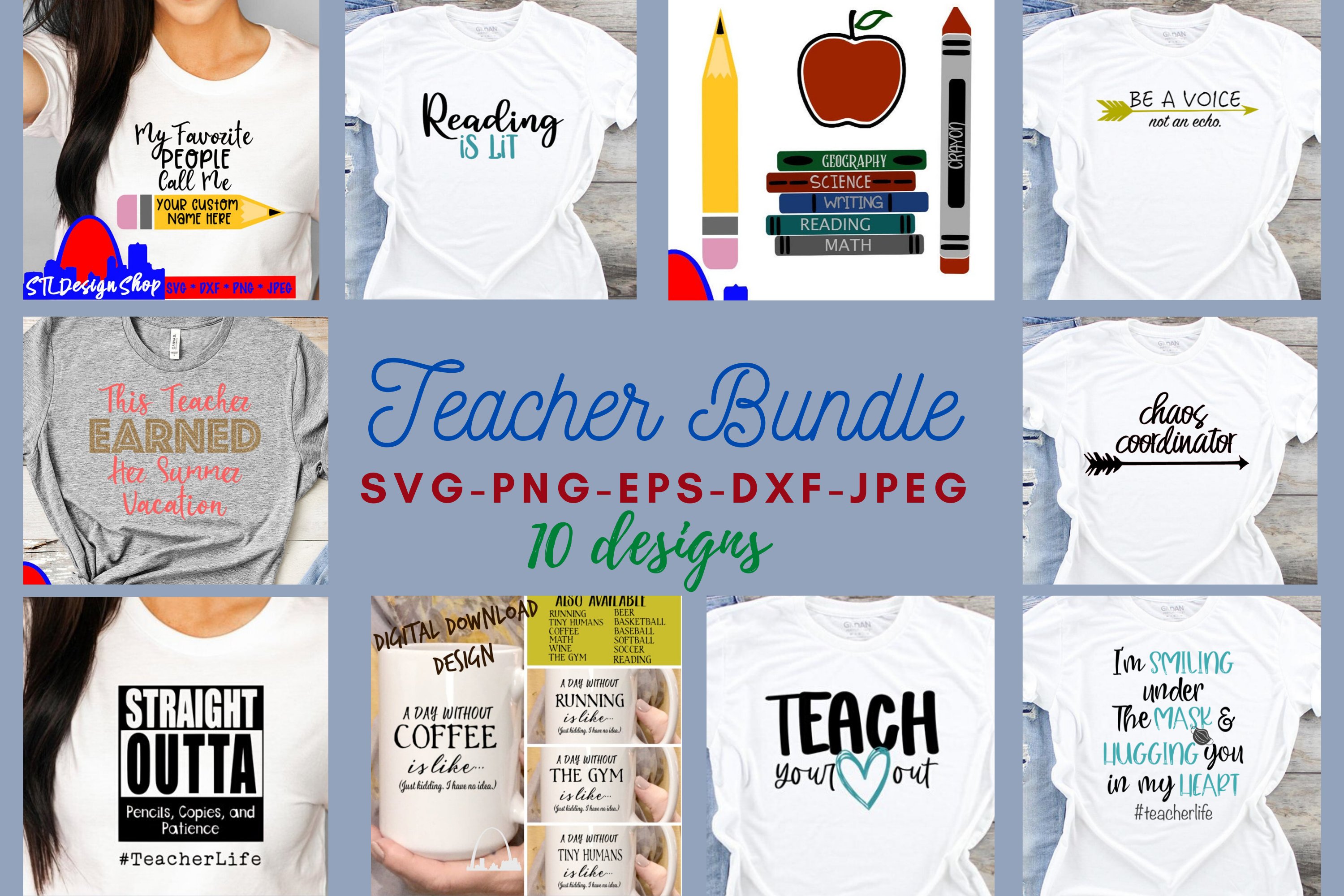 Teacher Bundle svg png sublimation Back to School bundle