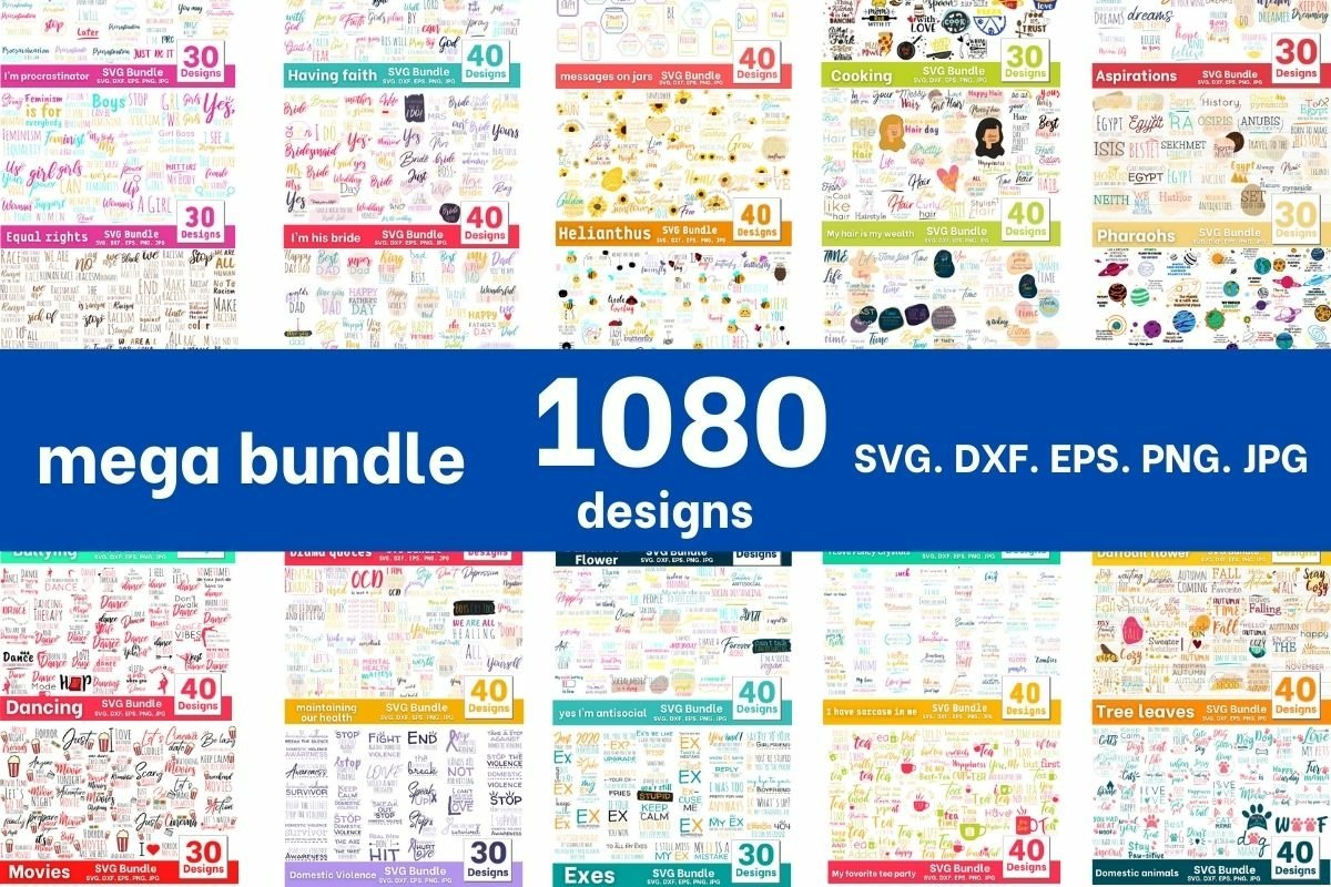 1080 Designs Mega Bundle