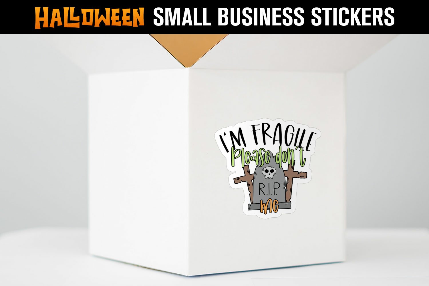 Halloween Small Business Sticker Bundle, Halloween Thank You 3