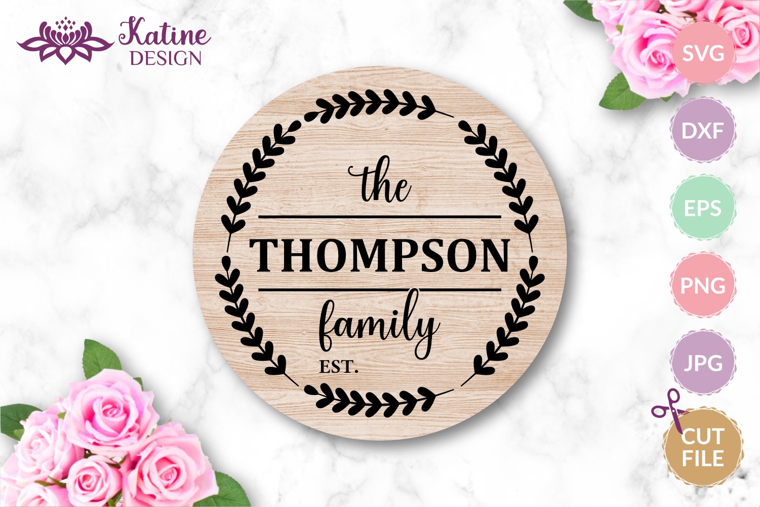 Family Monogram Bundle Svg Last Name Signs 2