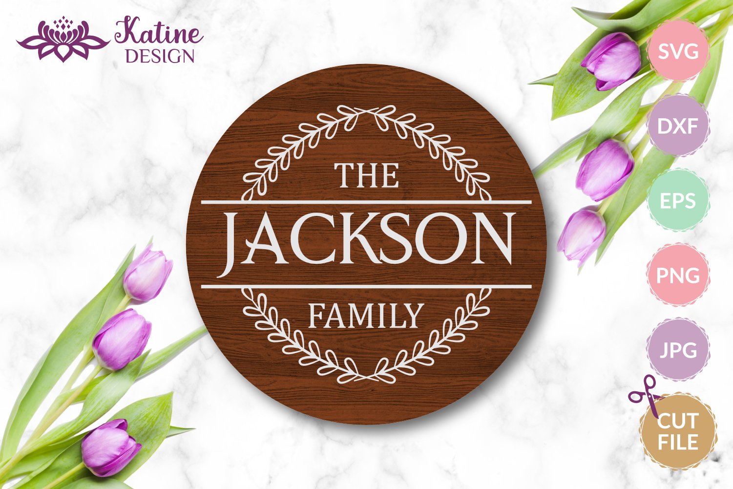Family Monogram Bundle Svg Last Name Signs 3