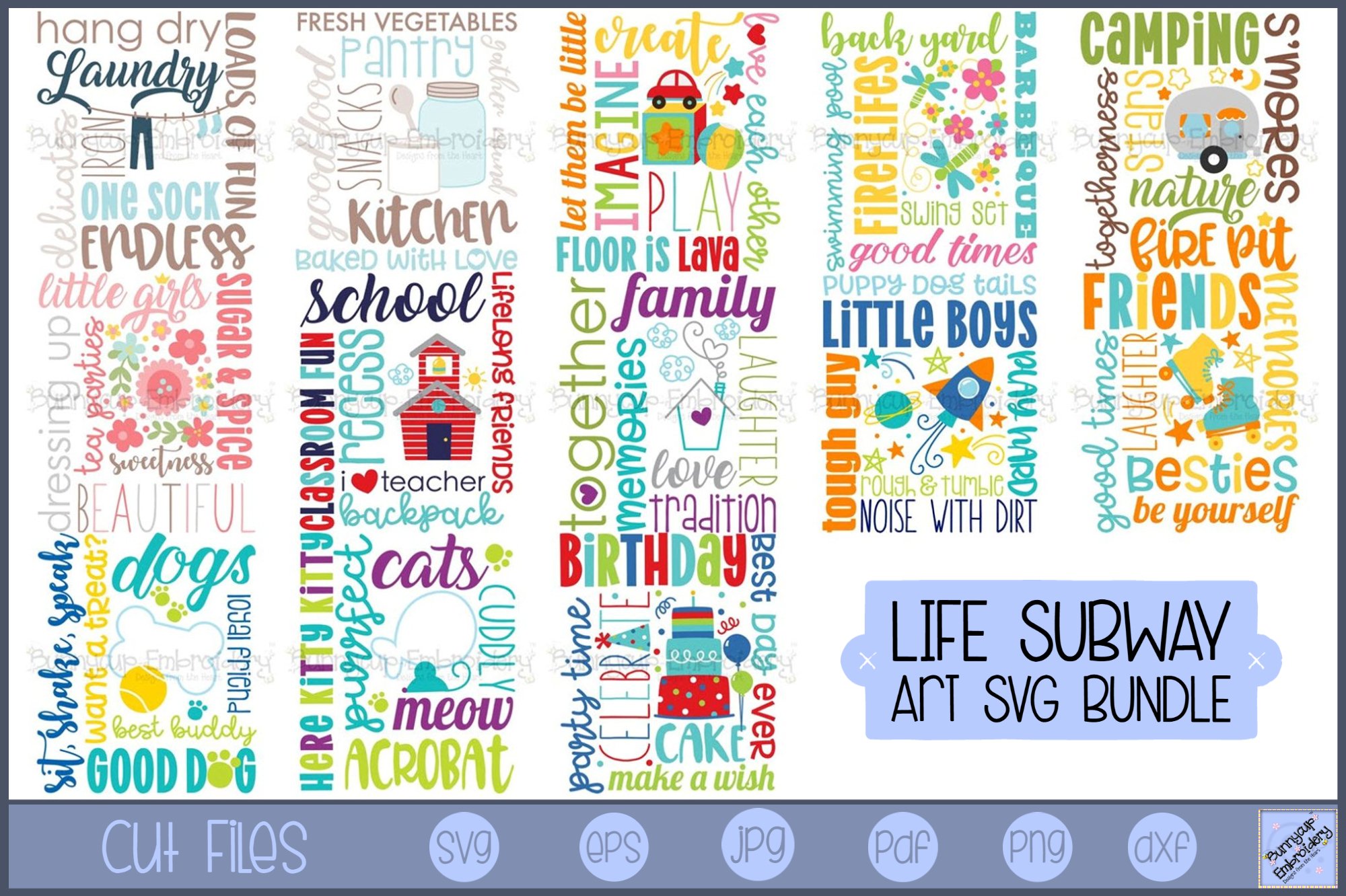 Life Subway Art - 13 SVG, Clipart, Graphics