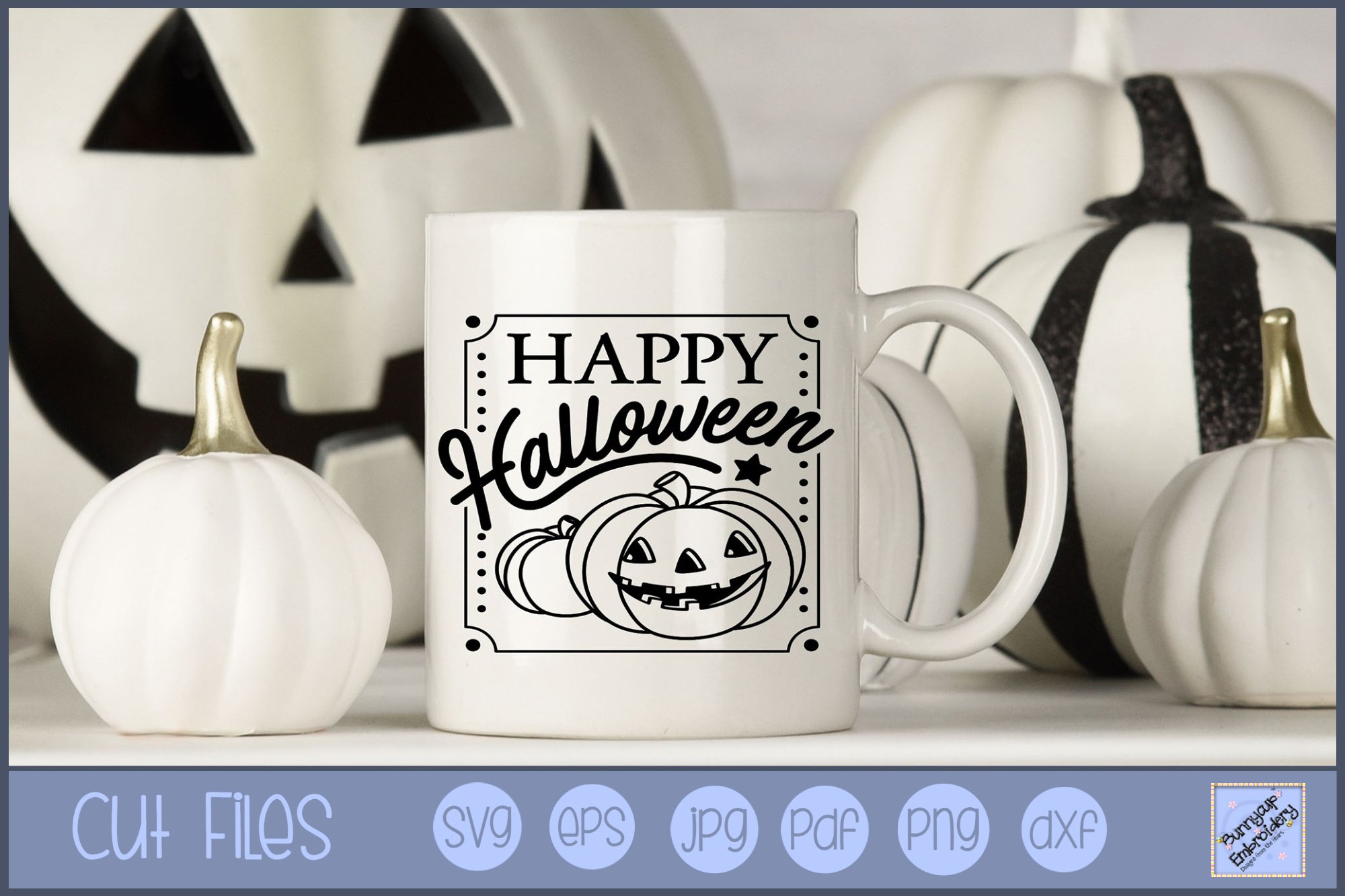 Vintage Halloween - 12 SVG, Clipart, Graphics 3
