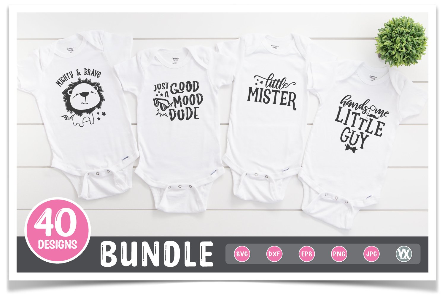 Misc. Kids Bundle - 40 Assorted SVG Designs 2