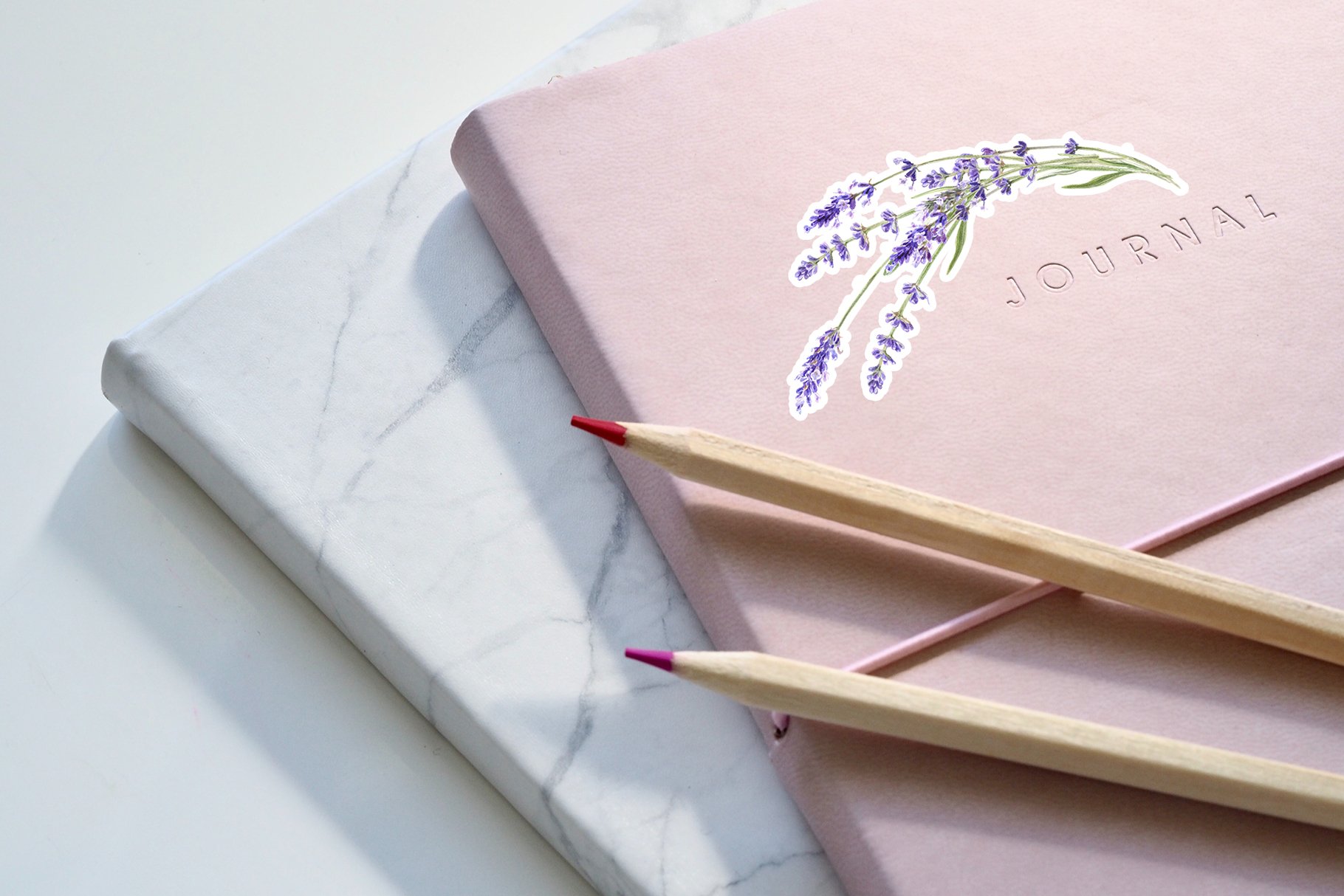 Lavender Printable Digital Stickers 2