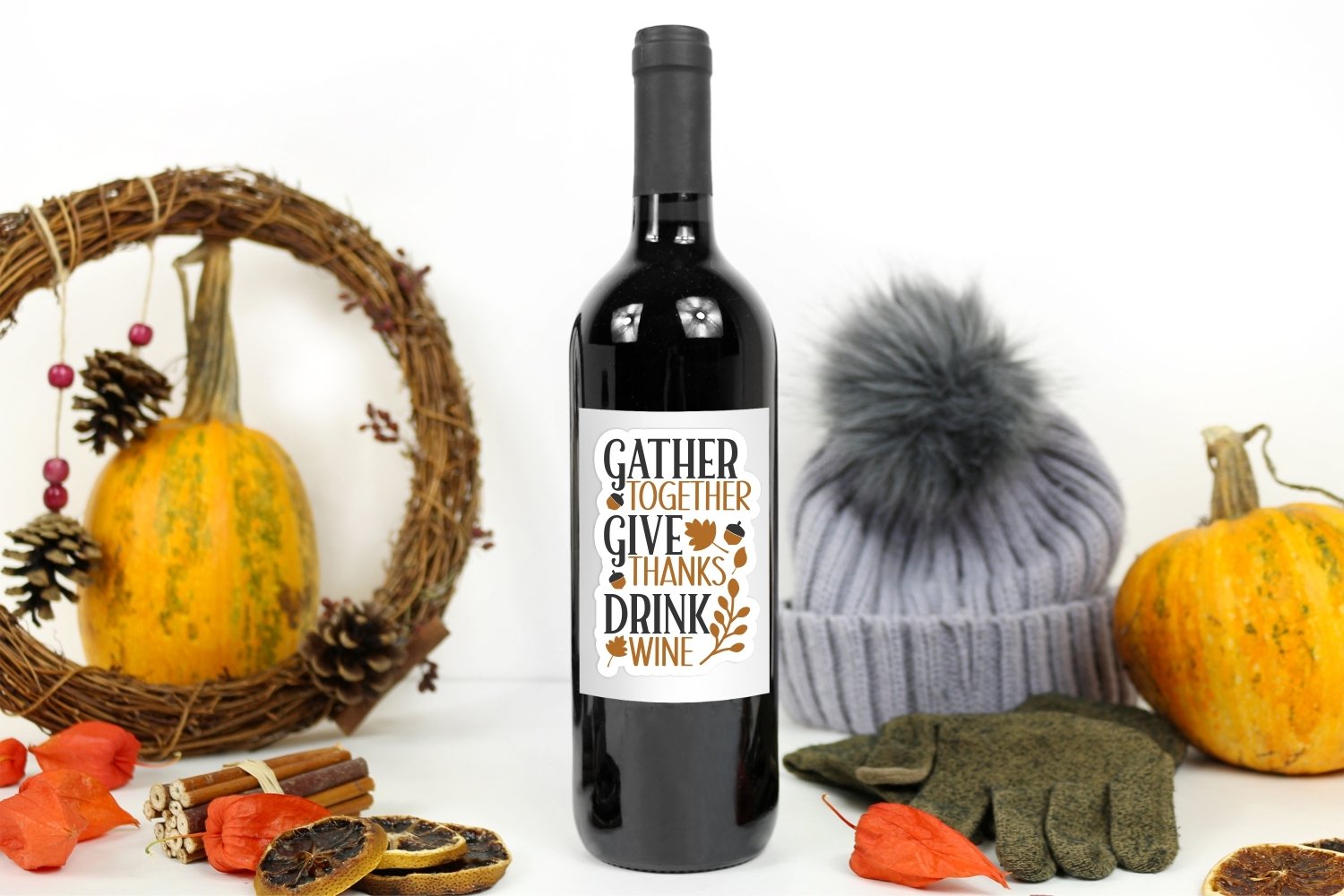 Farmhouse Thanksgiving Stickers | Fall sticker Bundle 2
