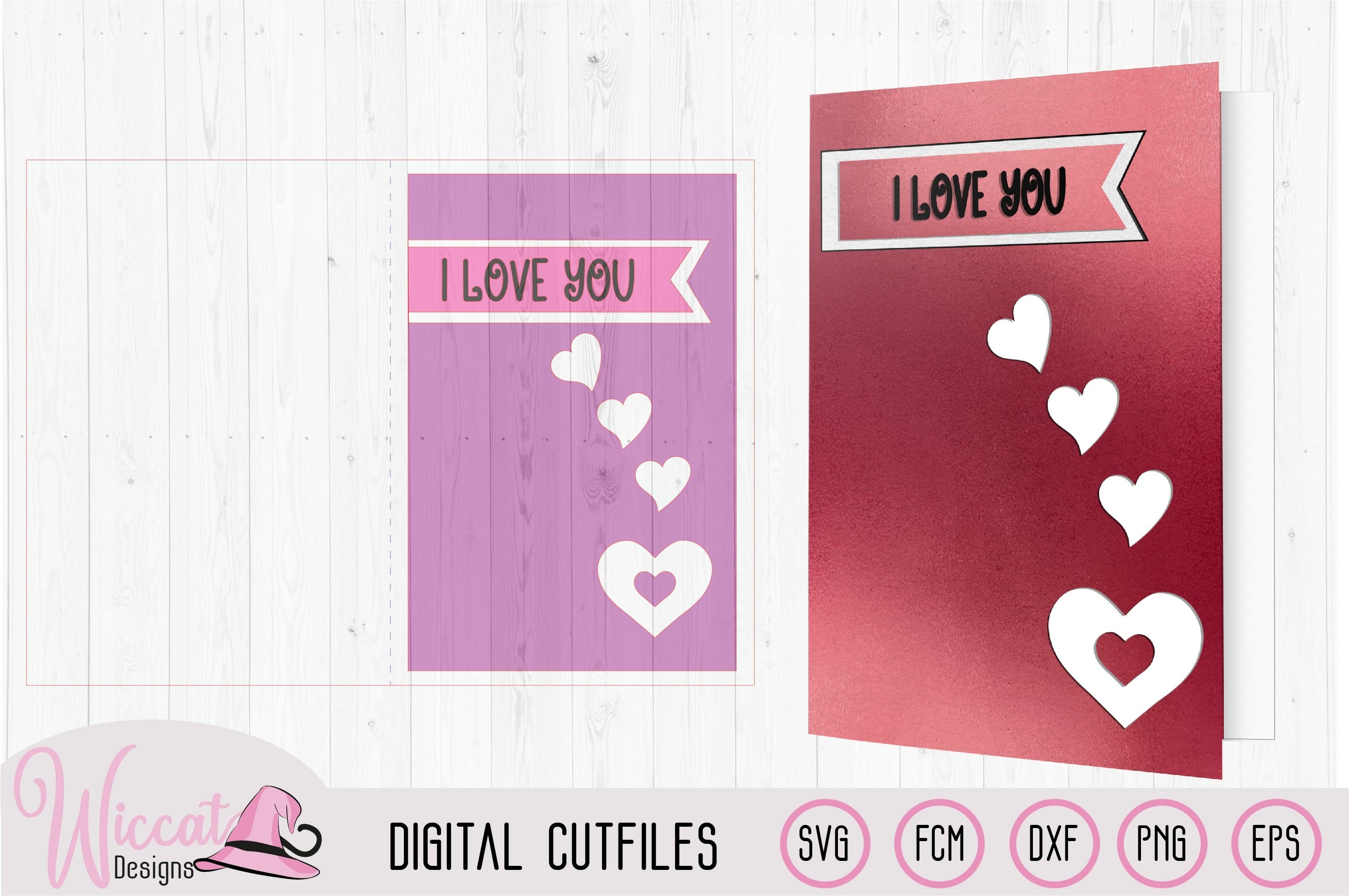 Valentine card template bundle svg, 3