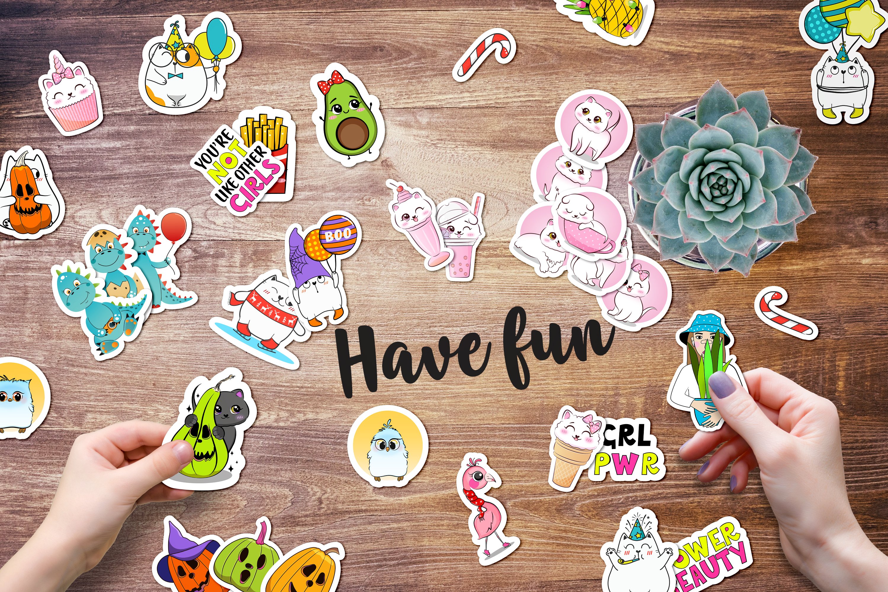 MEGA printable stickers bundle pack 3. 2