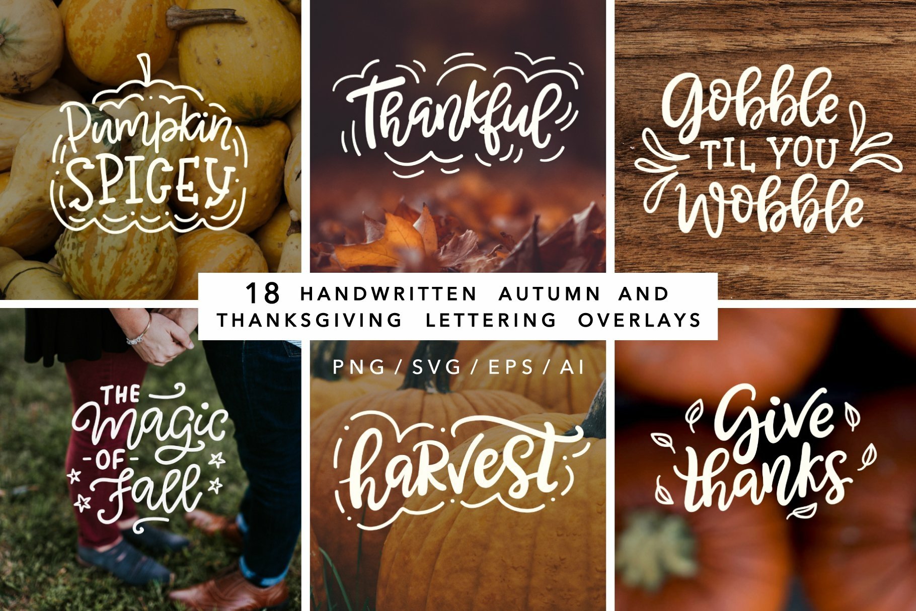Cute Thanksgiving SVG Bundle