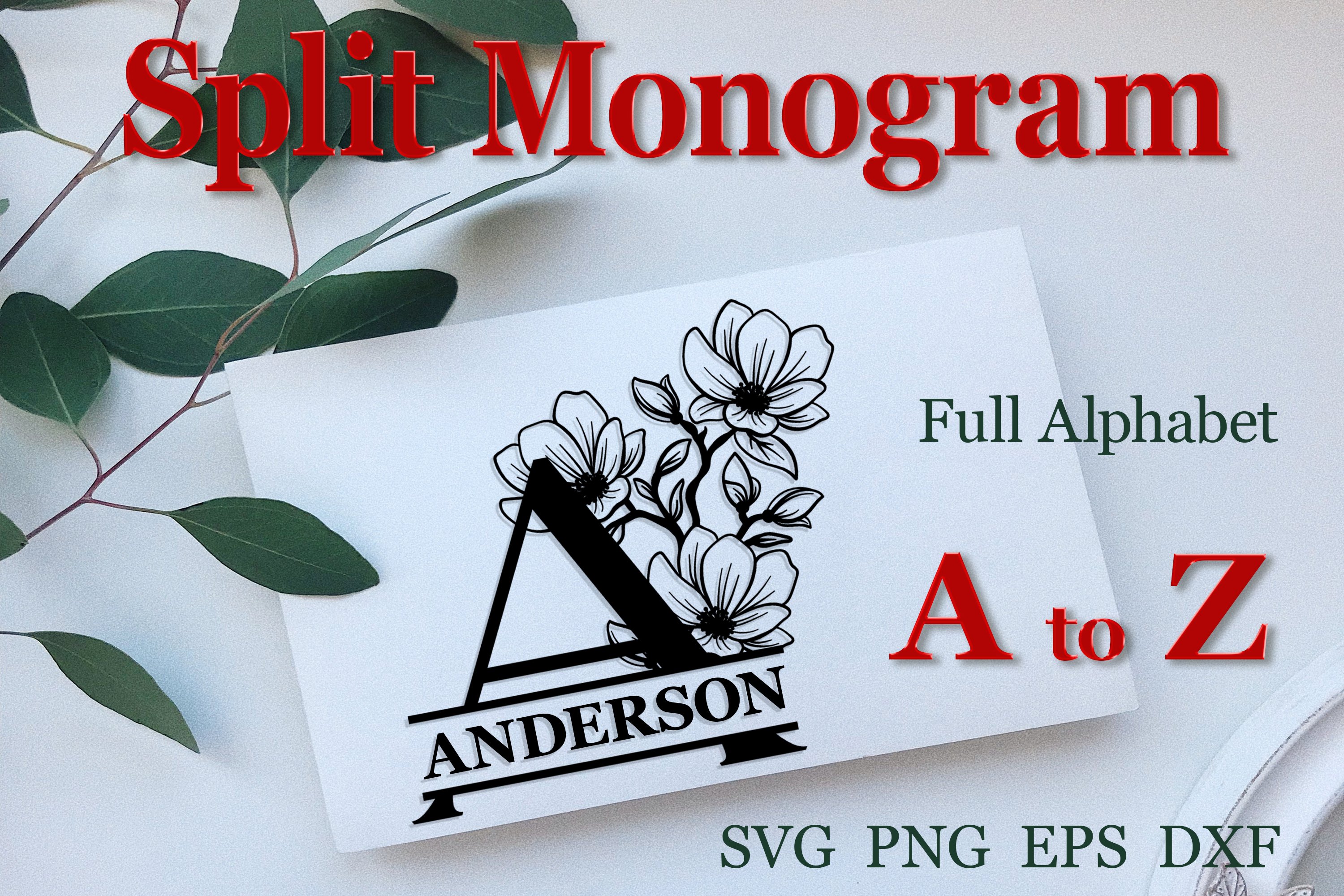 26 Split monogram SVG Engagement svg Wedding font