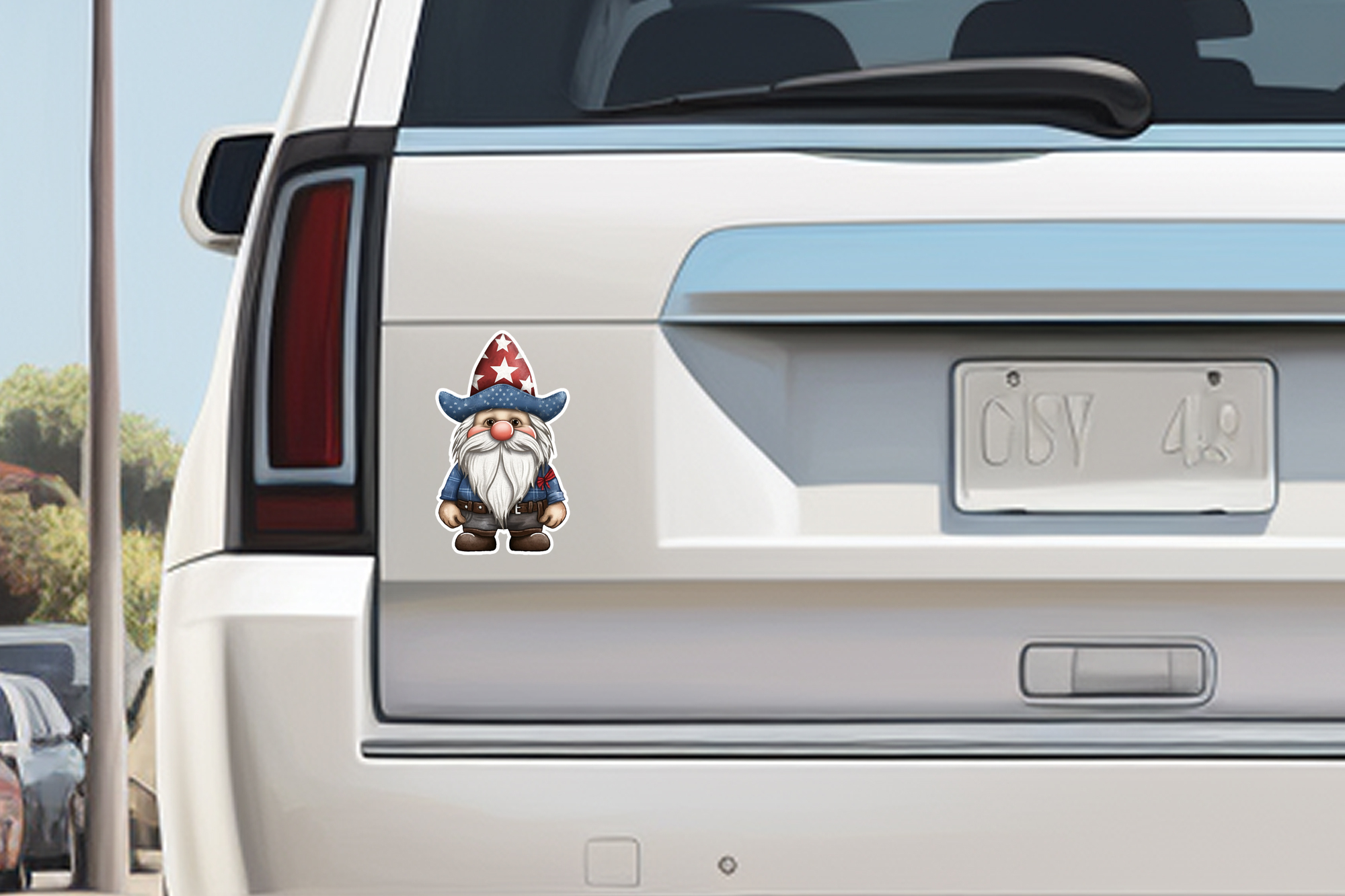 4th of July Cowboy Gnomes Sticker Bundle 2