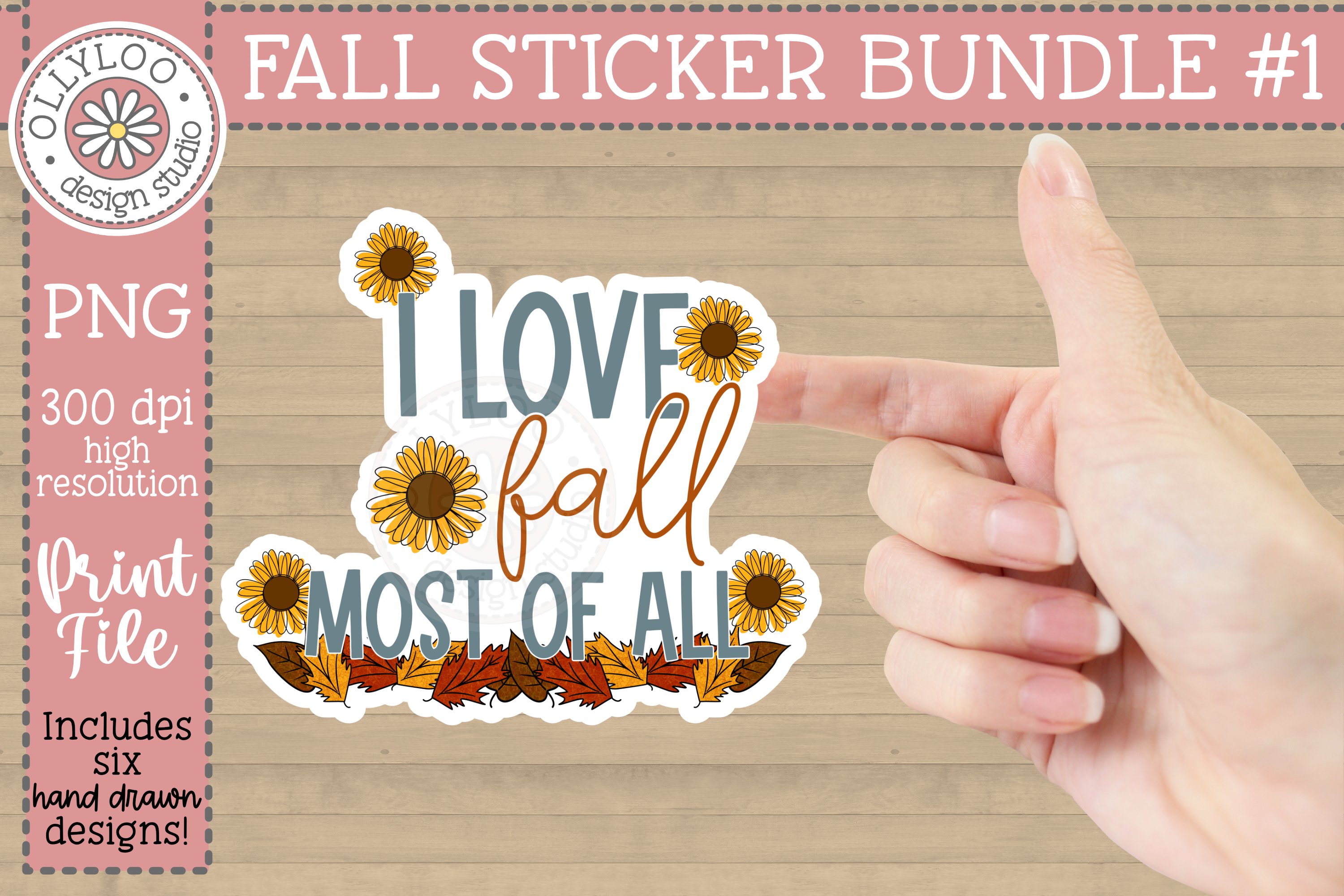 Fall Sticker Bundle | Printable Fall Stickers 3