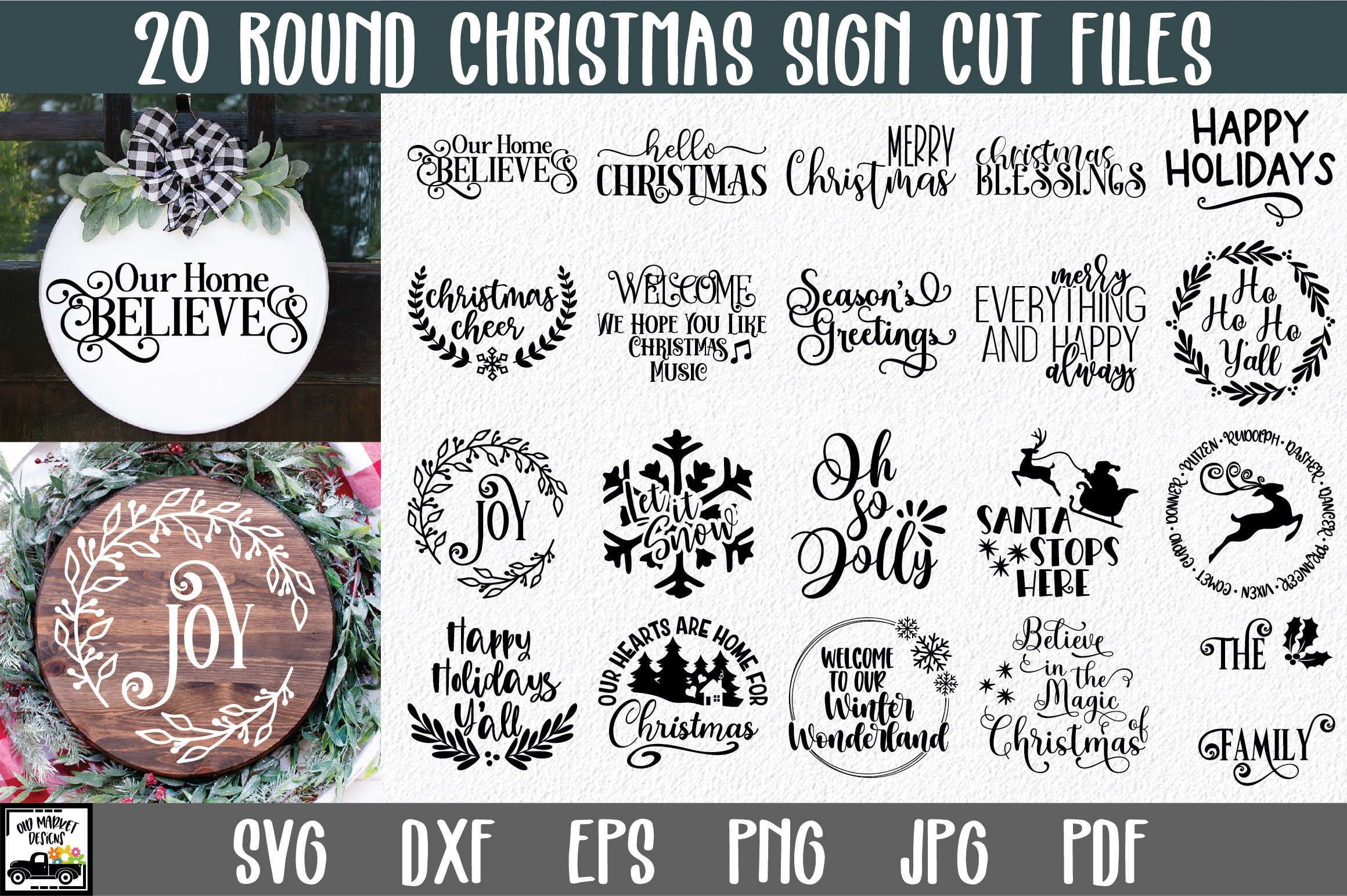 The Ultimate Round Sign SVG Bundle with over 270 Designs 2