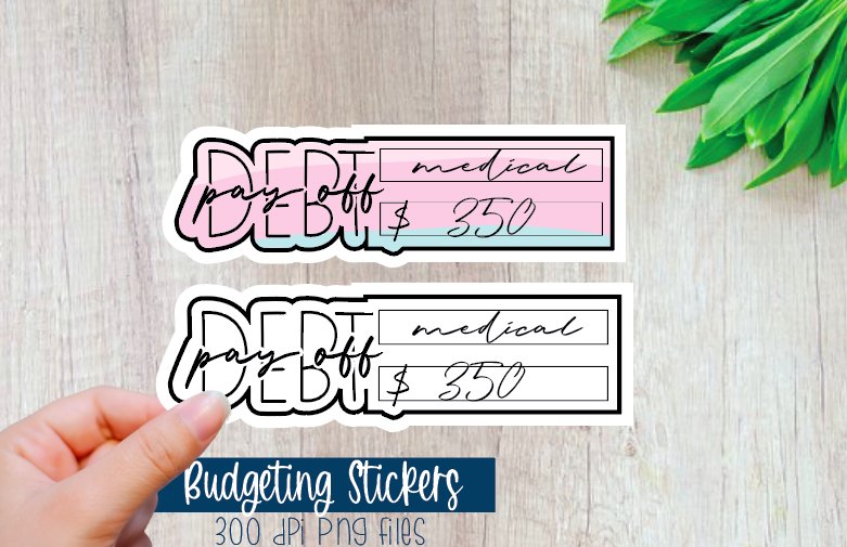 Budget Sticker Bundle|Pay day stickers|Stickers 2
