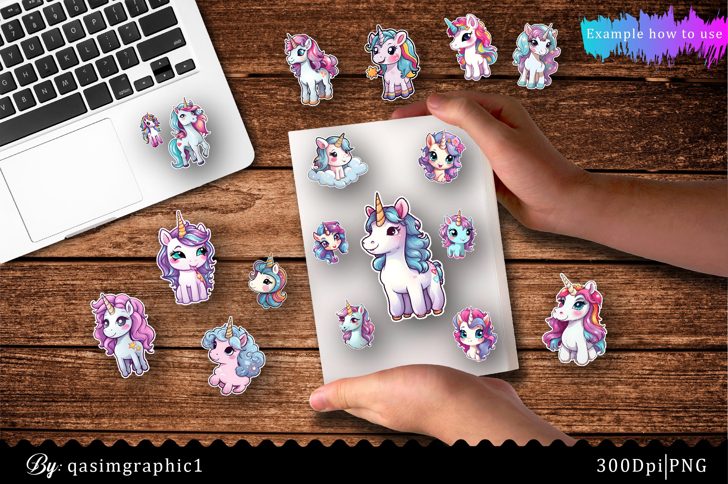 Cute Unicorn Printable Stickers
