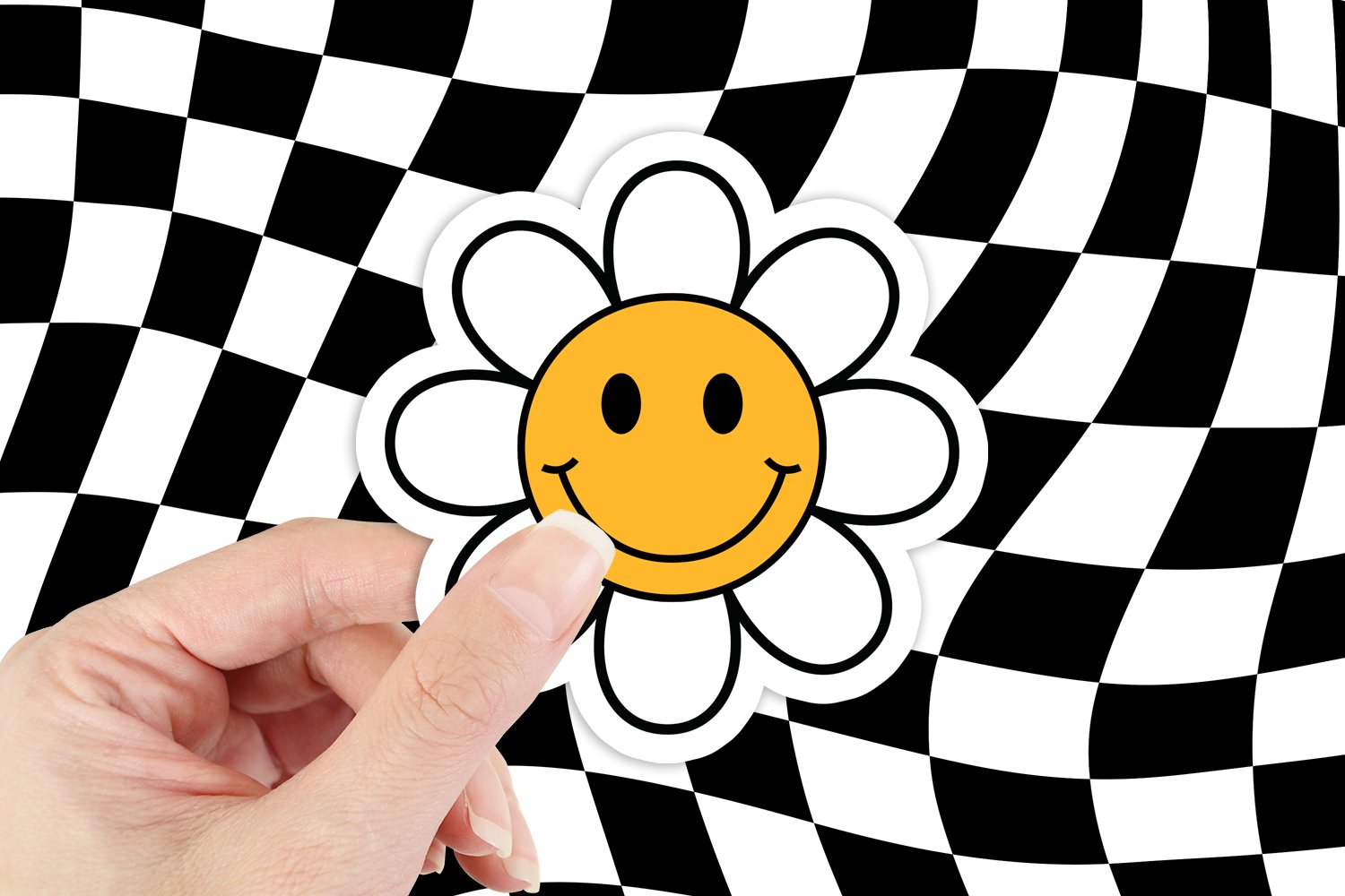 Daisy Smiley Face Stickers Bundle | 12 Designs 2