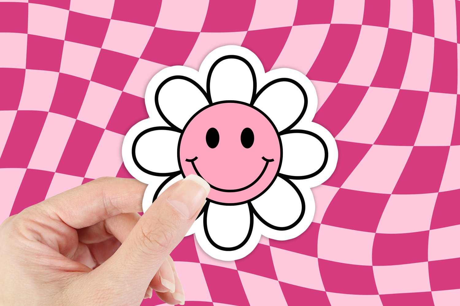 Daisy Smiley Face Stickers Bundle | 12 Designs 3