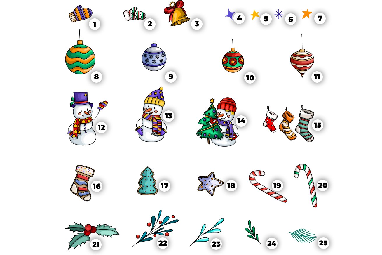 Christmas SVG Bundle Christmas cliparts 2