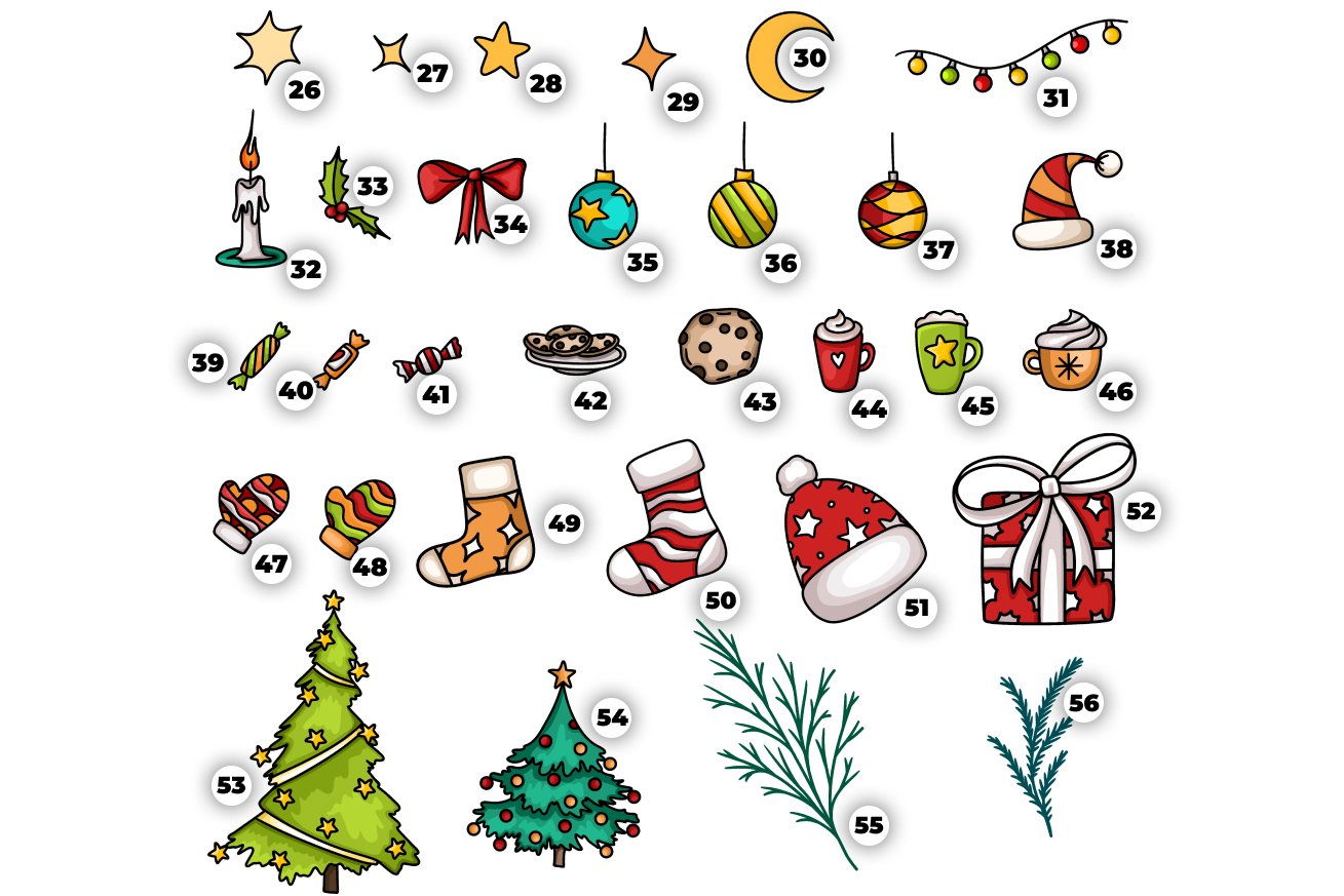 Christmas SVG Bundle Christmas cliparts 3