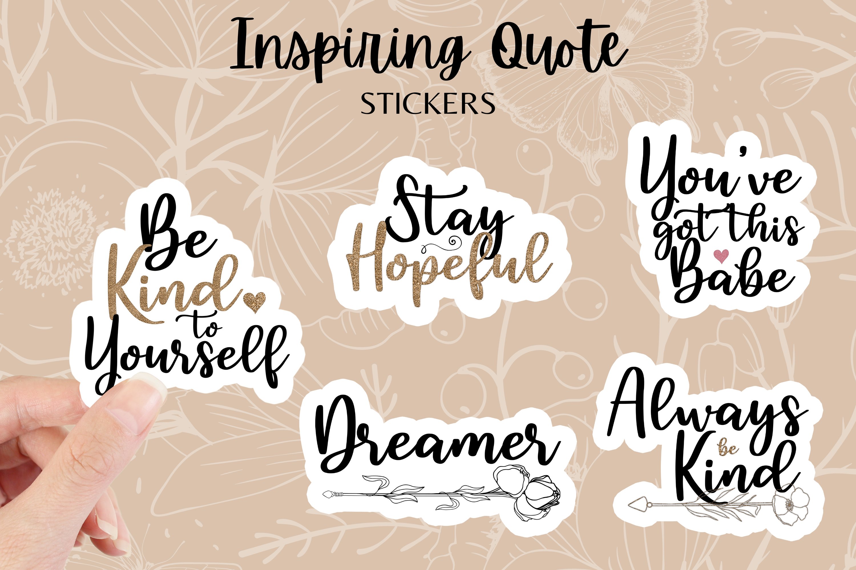 Inspiring Quote | Stickers