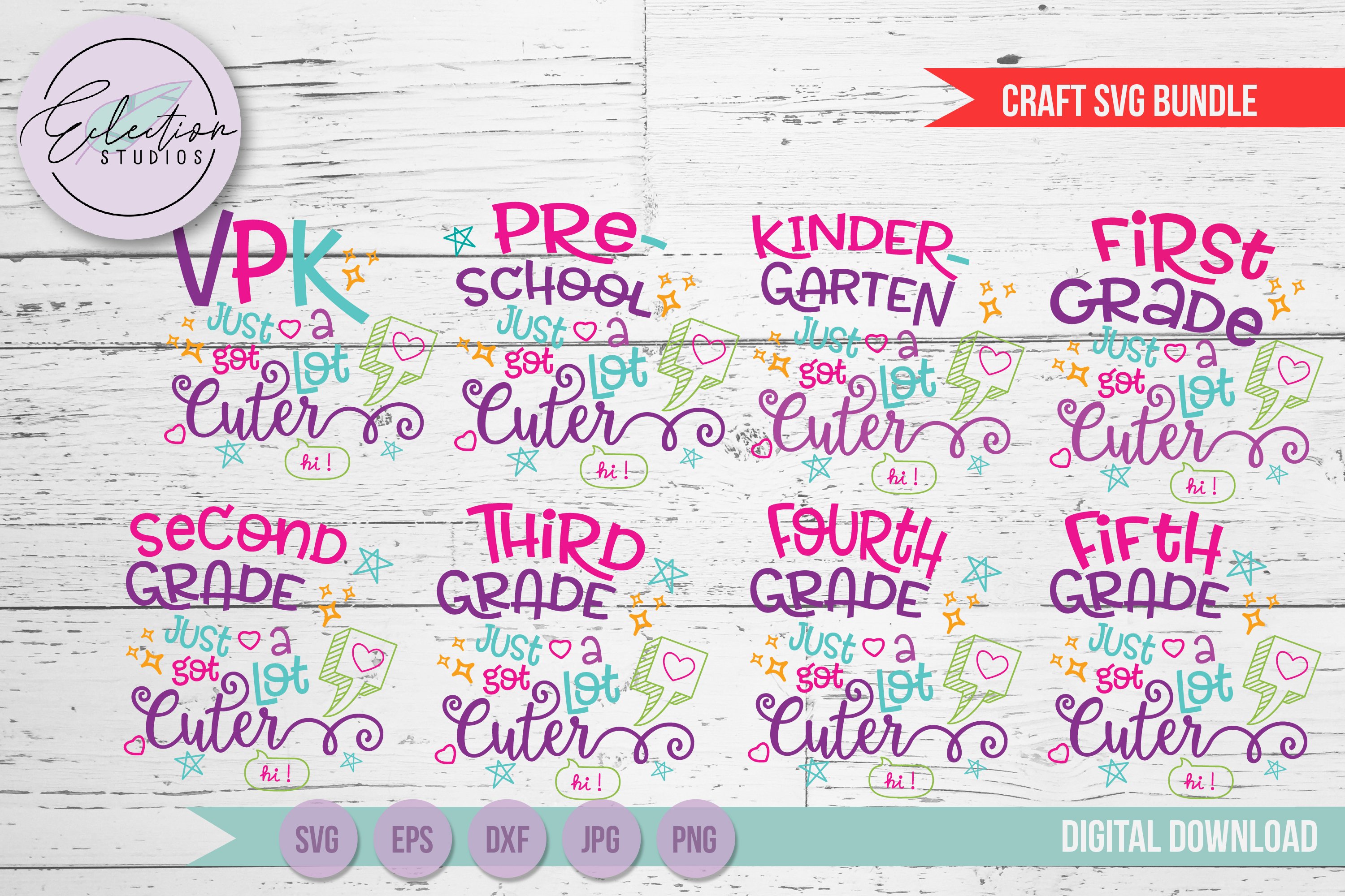 Back to School SVG Bundle, First Day of School shirt Bundle